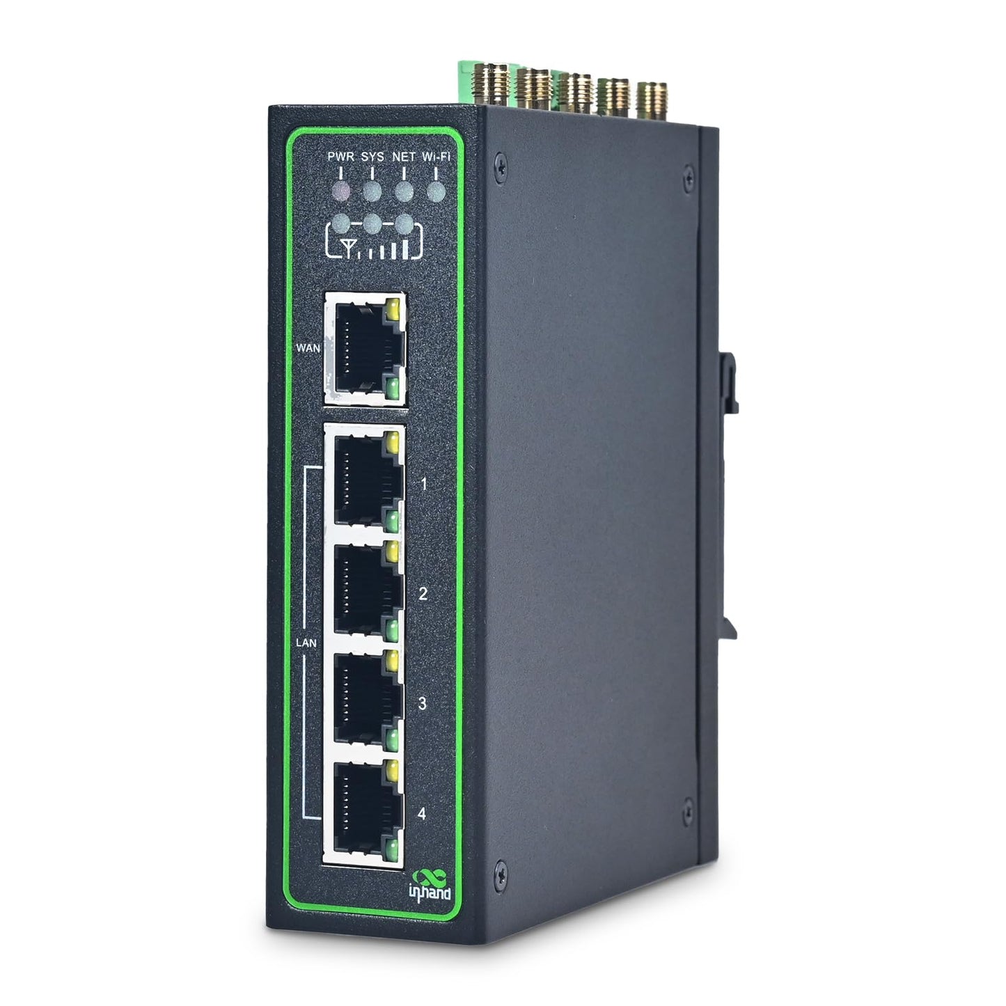 InHand Networks IR315 Industrial LTE Router (CAT 6) with GPS/GNSS,4G Mobile Gateway, Wi-Fi, Dual SIM & 4 Digital I/O – Secure VPN Travel Modem Compatible with Verizon/AT&T/T-Mobile for RV, Fleet & IoT