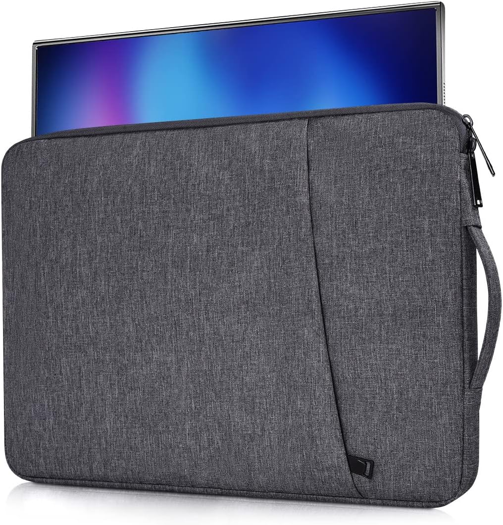 CaseDeer 16.1 Inch 16" Monitor Case Portable Carrying Bag Compatible with ASUS ZenScreen/ViewSonic/Enzion Veout