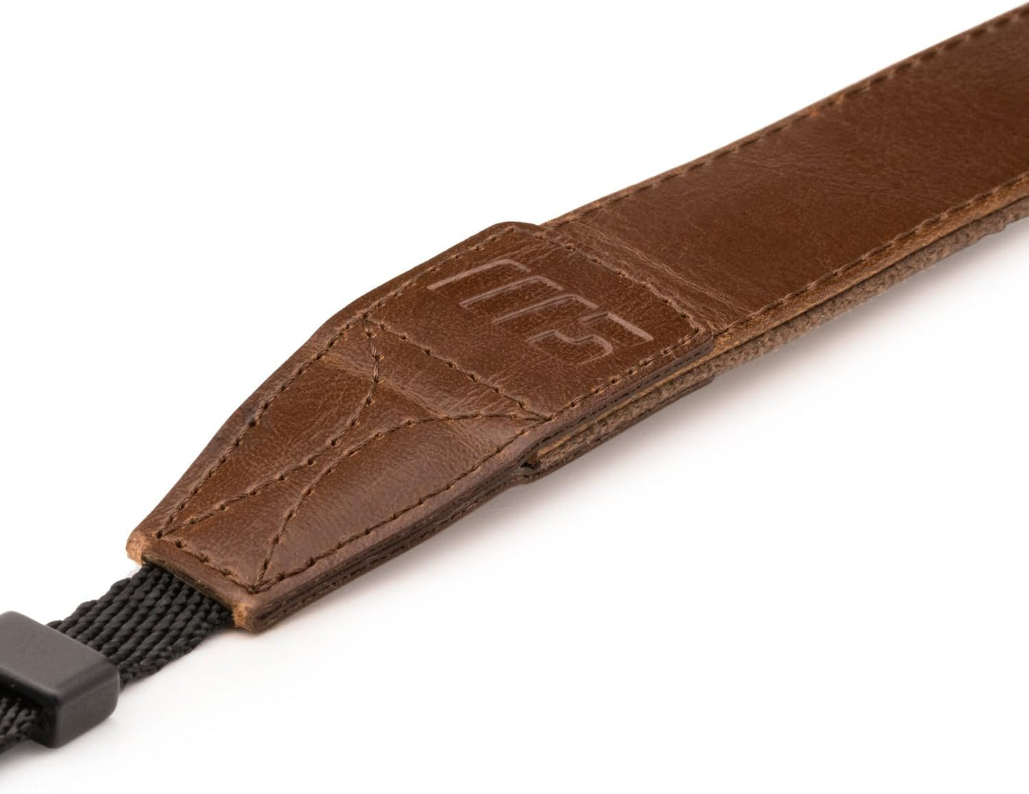MegaGear SLR/DSLR Leather Shoulder or Neck Strap Durable & Stylish Strap Compatible with Canon, Nikon, Samsung