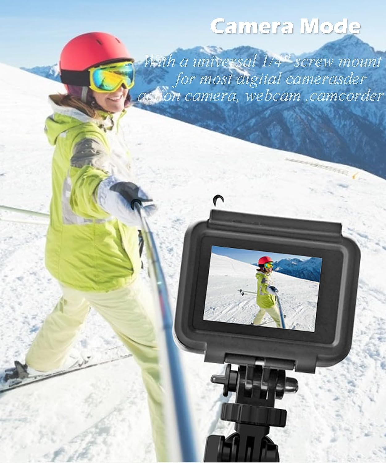 BGJOY Selfie Stick Tripod Extendable Phone Tripod Stand with Wireless Remote Portable Lightweight Video Recording
