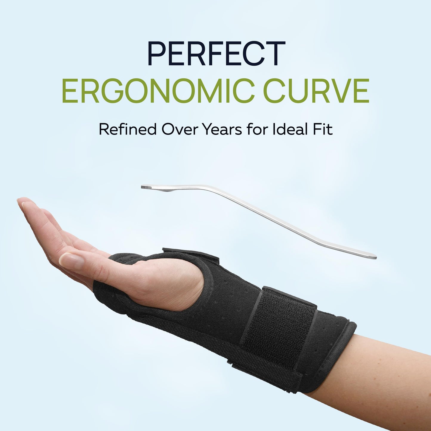 Carpal Tunnel Wrist Brace Night Support and Metal Splint Stabilizer [Single] - Helps Relieve Tendinitis Arthritis Carpal Tunnel Syndrome Pain - Reduces Recovery Time for Men Women - Right (S/M)