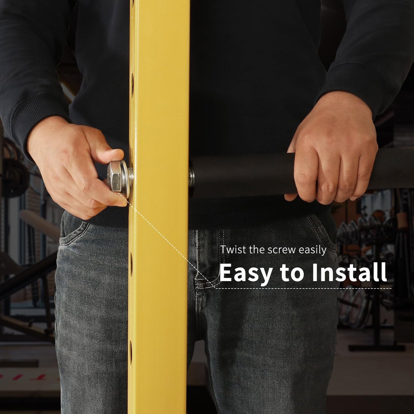 Weight Plate Holder Power Rack：1Pair Olympic Plate Storage for Squat Rack Attachment- 2inch Plates Holder for Power Cage Rack