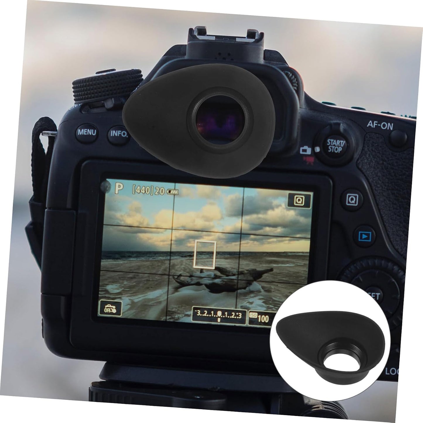 22mm F5 F6 D4 NUOBESTY Camera Eye Cup Replacement Compatible Eyecups for Viewfinder Supplies