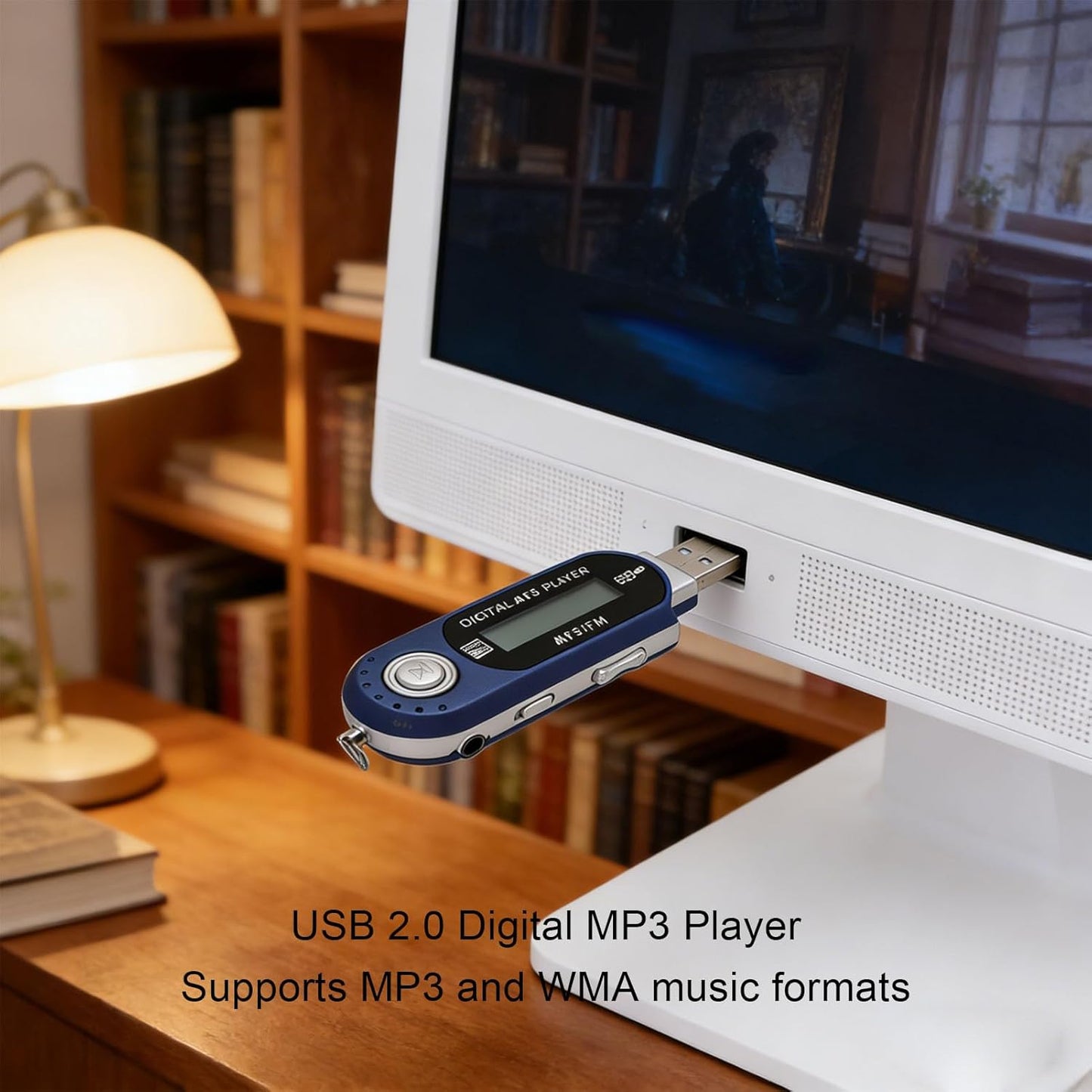 EBTOOLS MP3 MP3 32GB Player, Retro Digital Music Player with LCD Display Supports WMA Formats Auto Shutdown