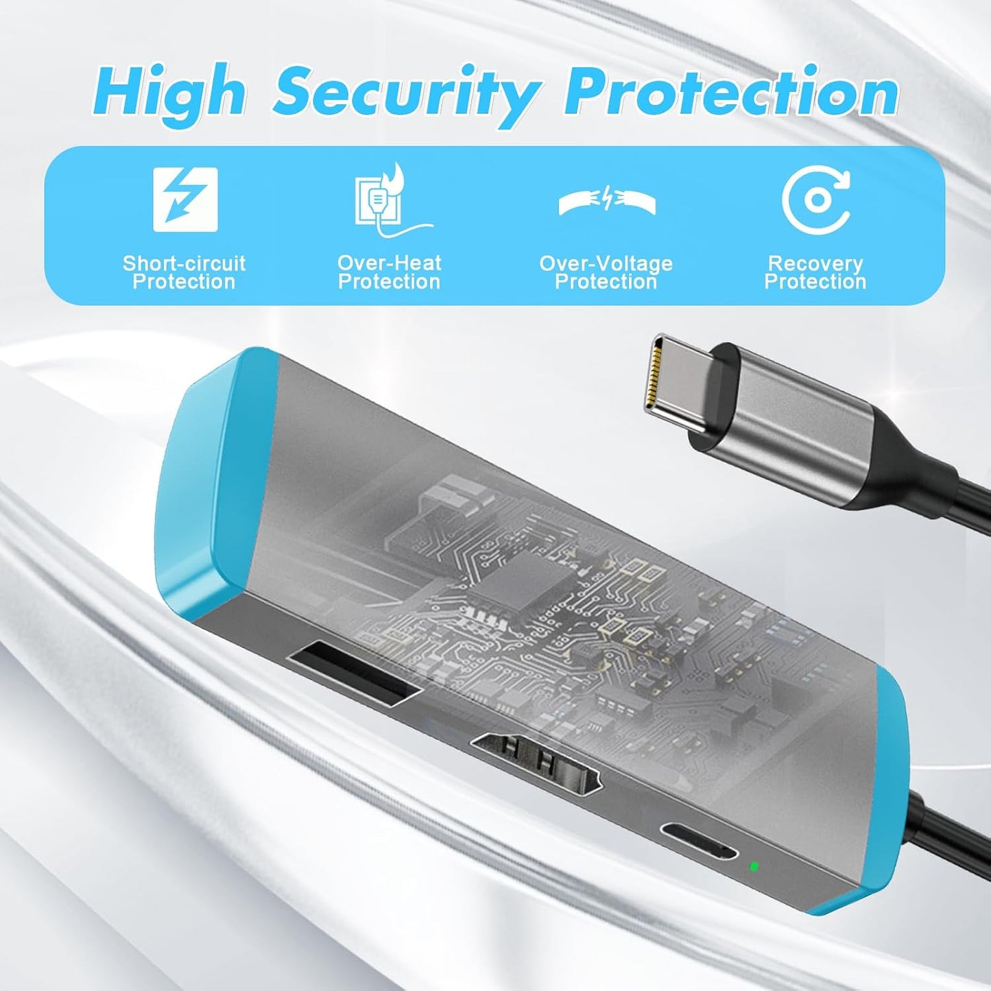 LA NREUCETS 2,USB 4K@60Hz 3.0 2/Switch/Switch USB C to HDMI Adapter for Switch C Docking Station with HDMI Port/Type-C