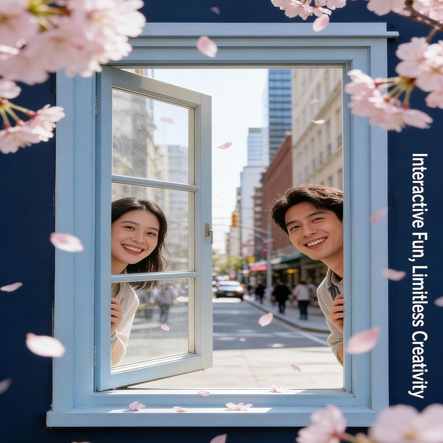 Generic 2pcs Creatives Window Photograph Props - Portable Creatives Window Frame Photography Props, Travel Photos