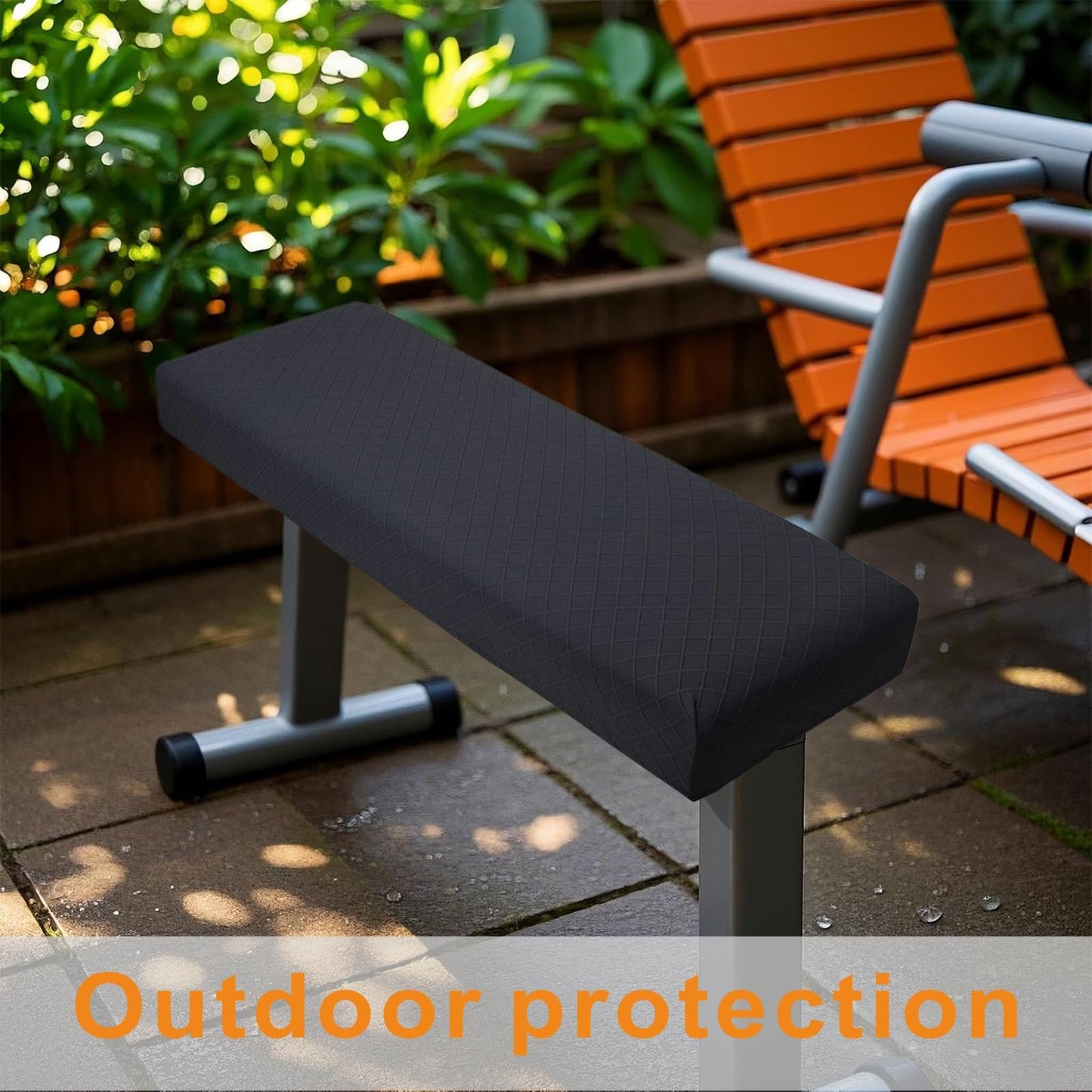 VeyoStories Weight Bench Cover, Workout Gym Bench Cover, Gym Bench Cover, Protection for Adjustable Flat Weight Exercise Fitness Bench, Sit-up Board - Dustproof, Anti-Slip & Machine Washable.