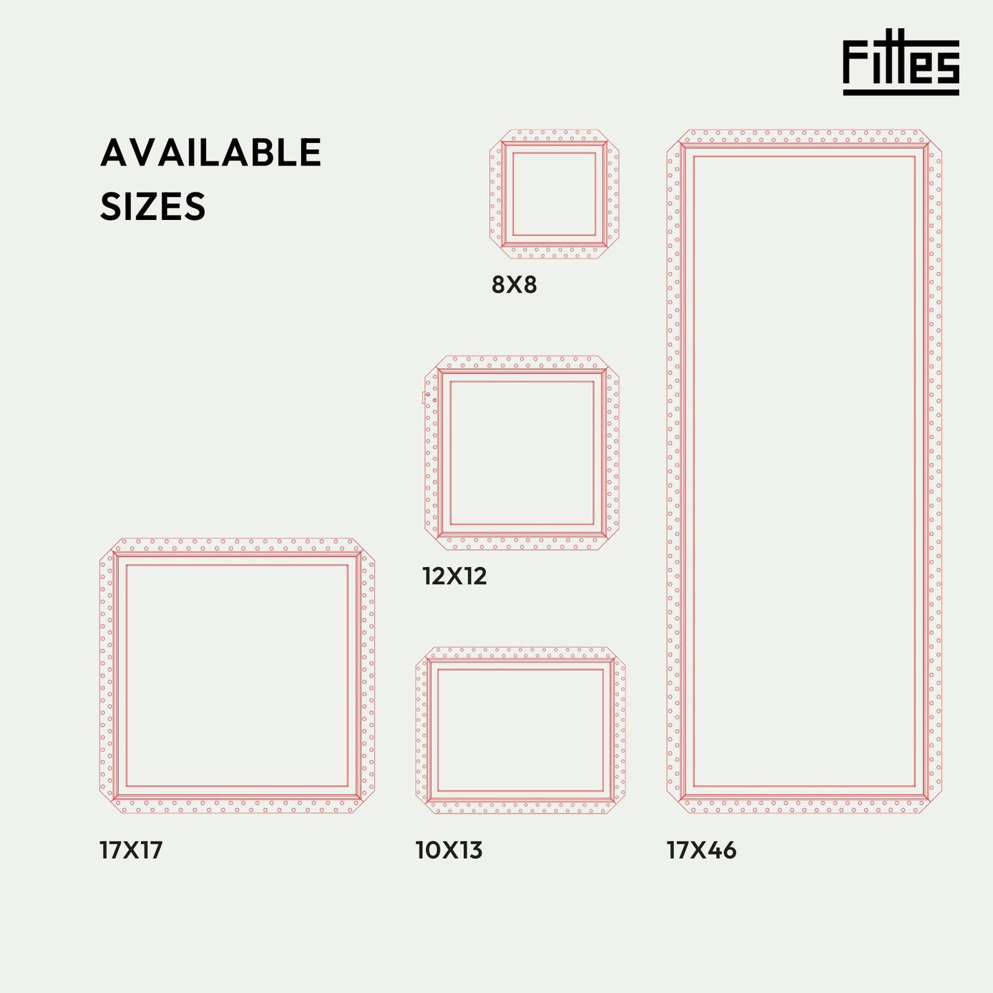 Fittes Flush Drywall Access Panel 8x8 Inch, Install Anywhere, Luxe, Plumbing Shut Off Valves, Cables, Circuit Breakers, Electrical Systems, Crawl Spaces, Storage Spaces, Attics, Ducts