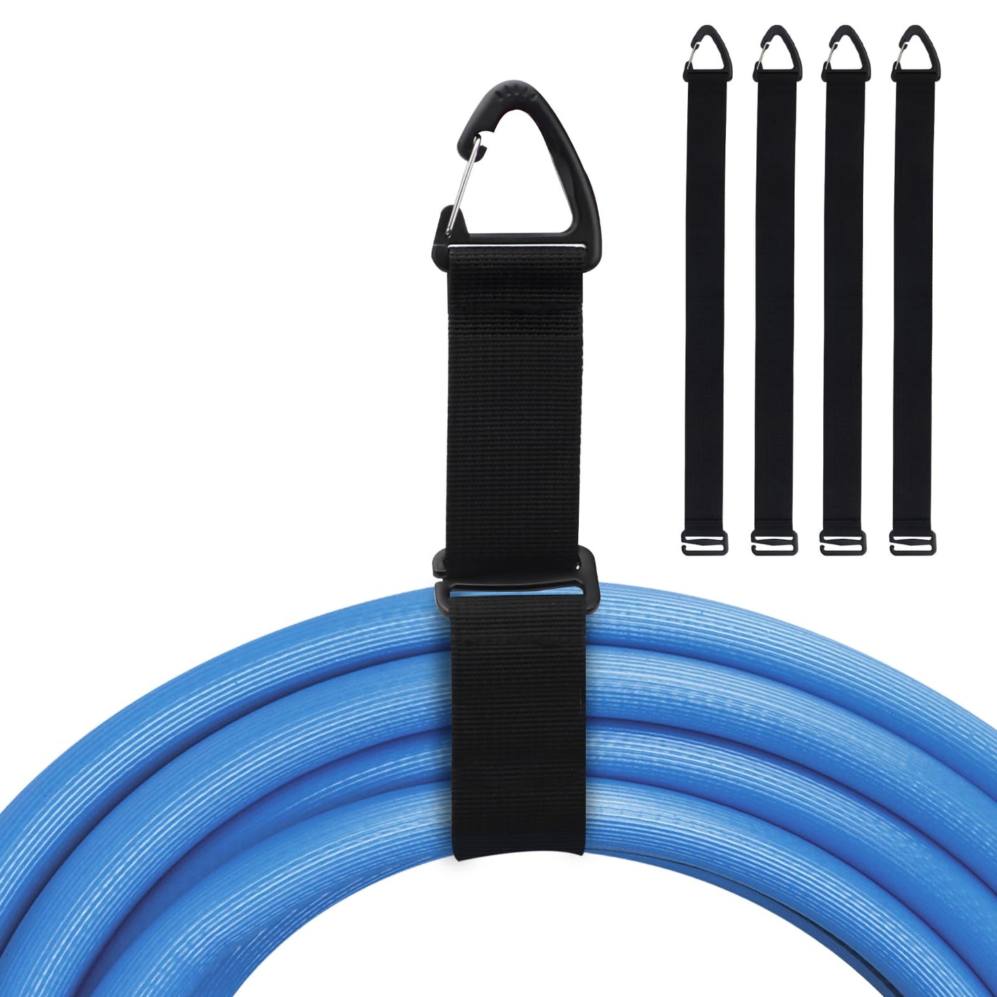 Easy Hang Extension Cord Holder Organizer, Tightened by Gravity, Heavy Duty Storage Straps,Perfect for Garage Organization (4L)