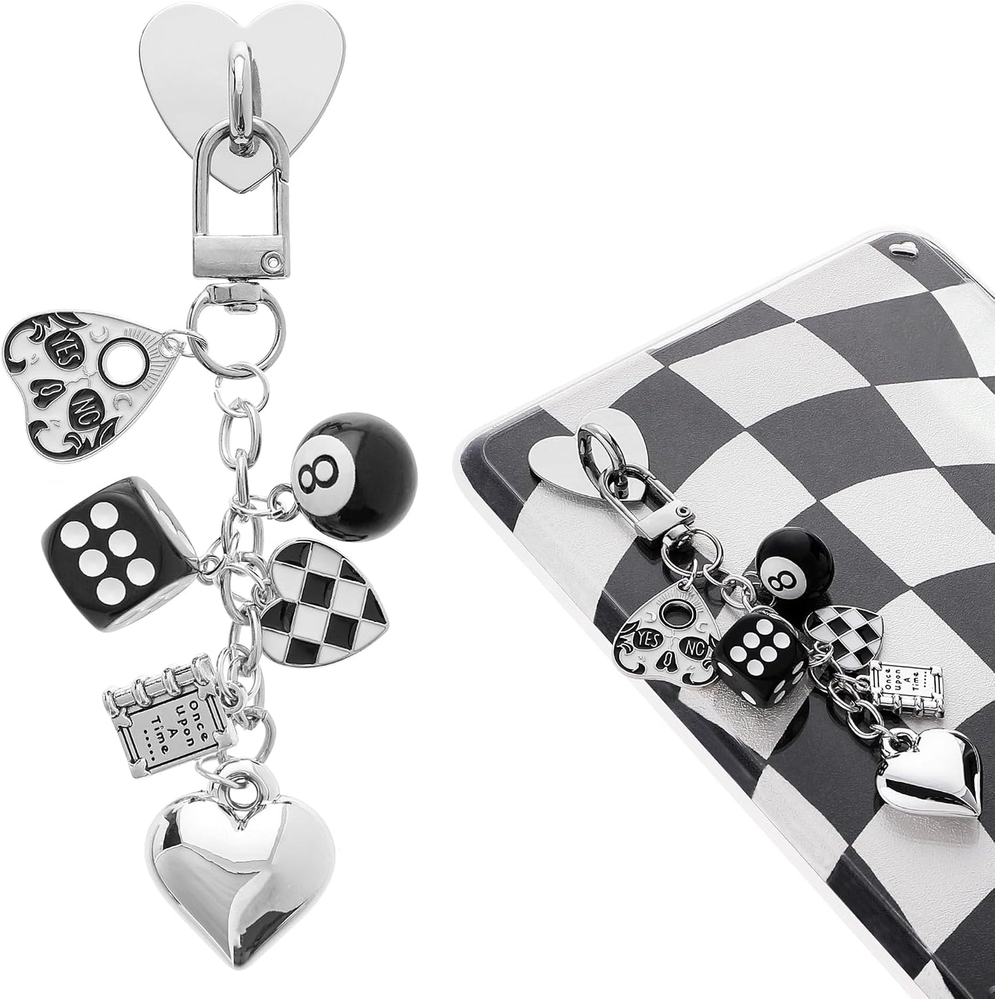 SESENSE Bookish Charms for Kindle - E-Reader Accessories with Unique Charm Chains