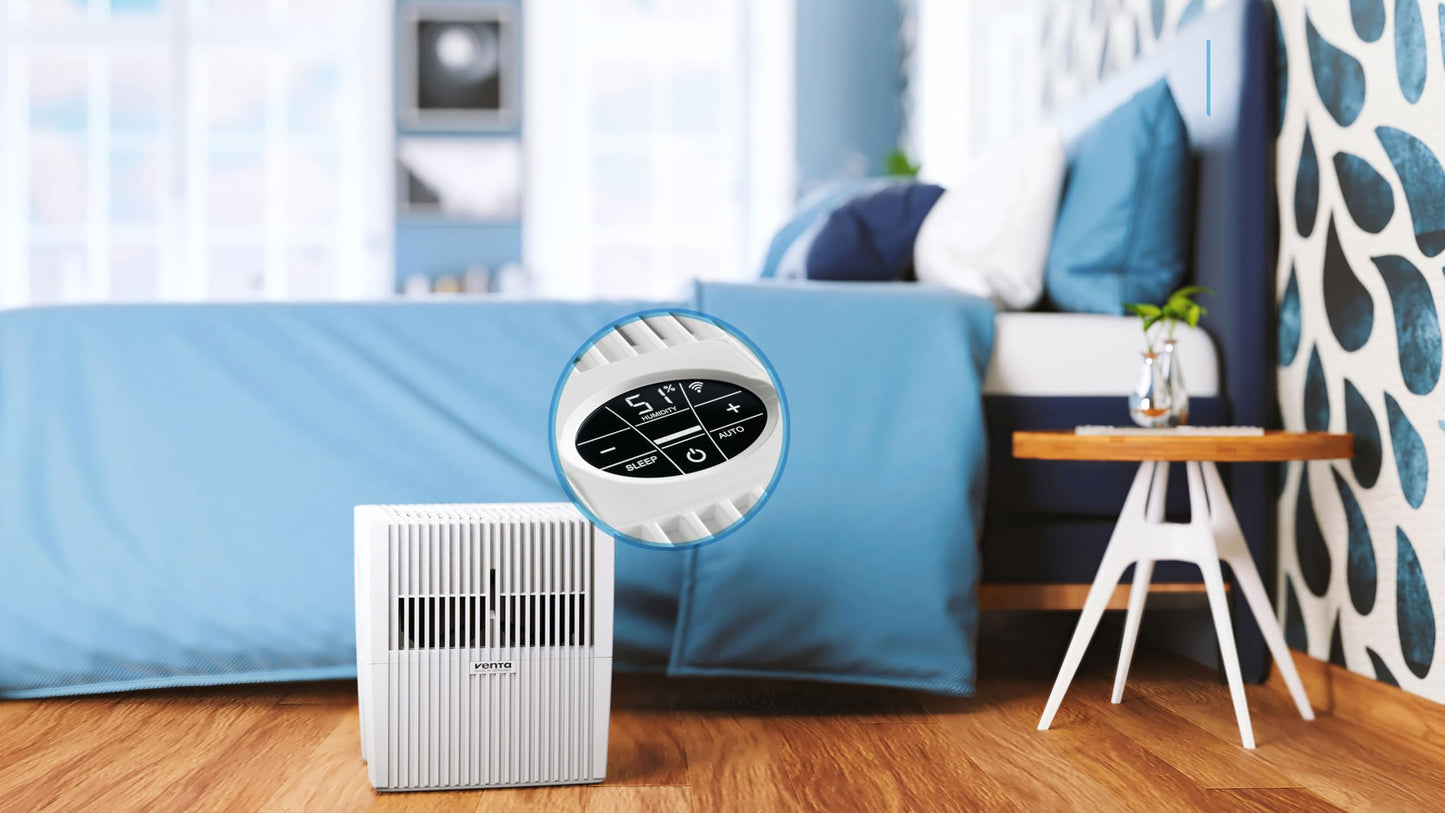 AH530 Original Connect Filter-Free Evaporative Humidifier - Spaces up to 485 ft² - White - WiFi Compatible