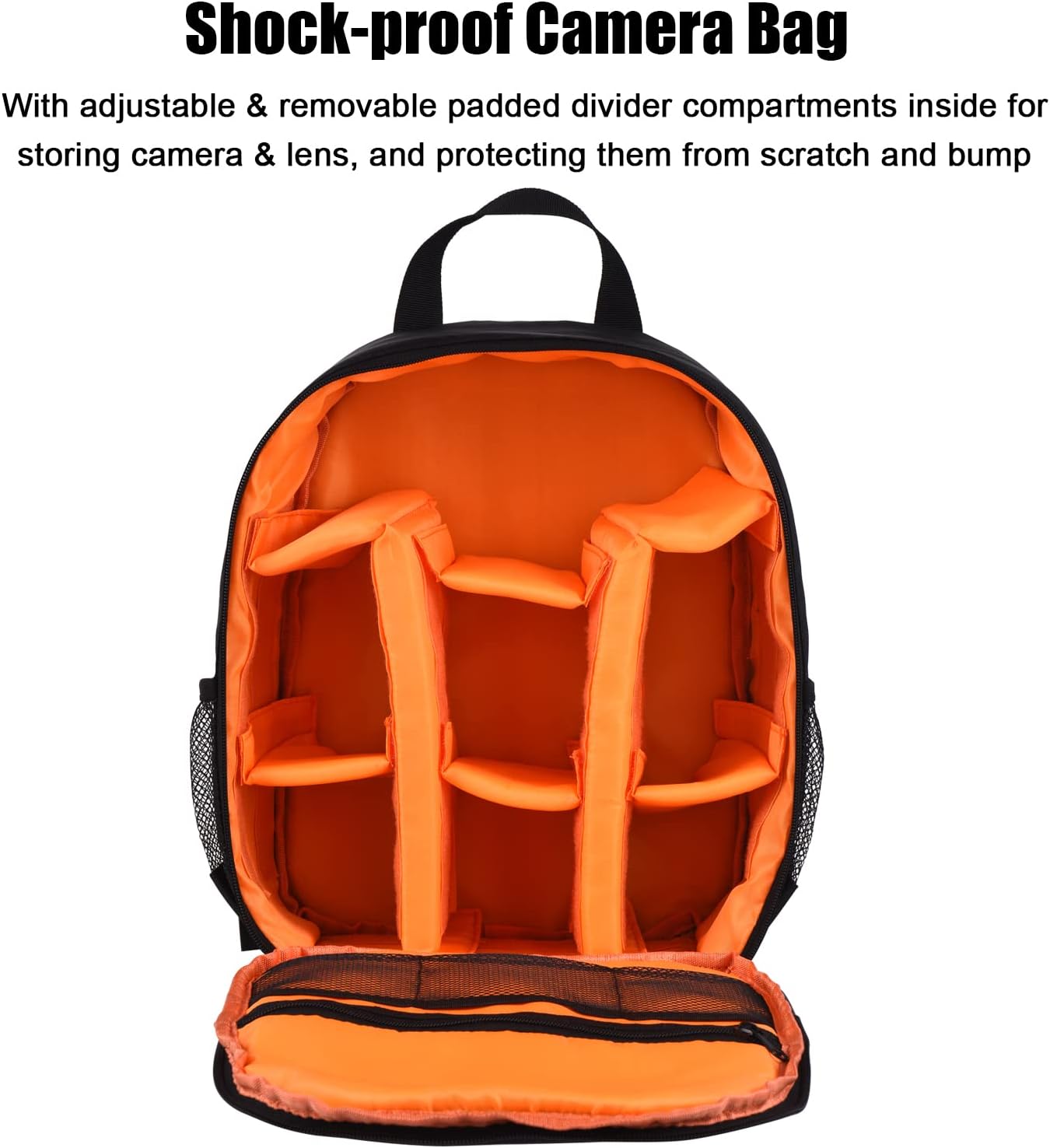 Backpack Andoer Small Camera Outdoor Camera Bag Water-resistant Shock-proof Camera Case Replacement