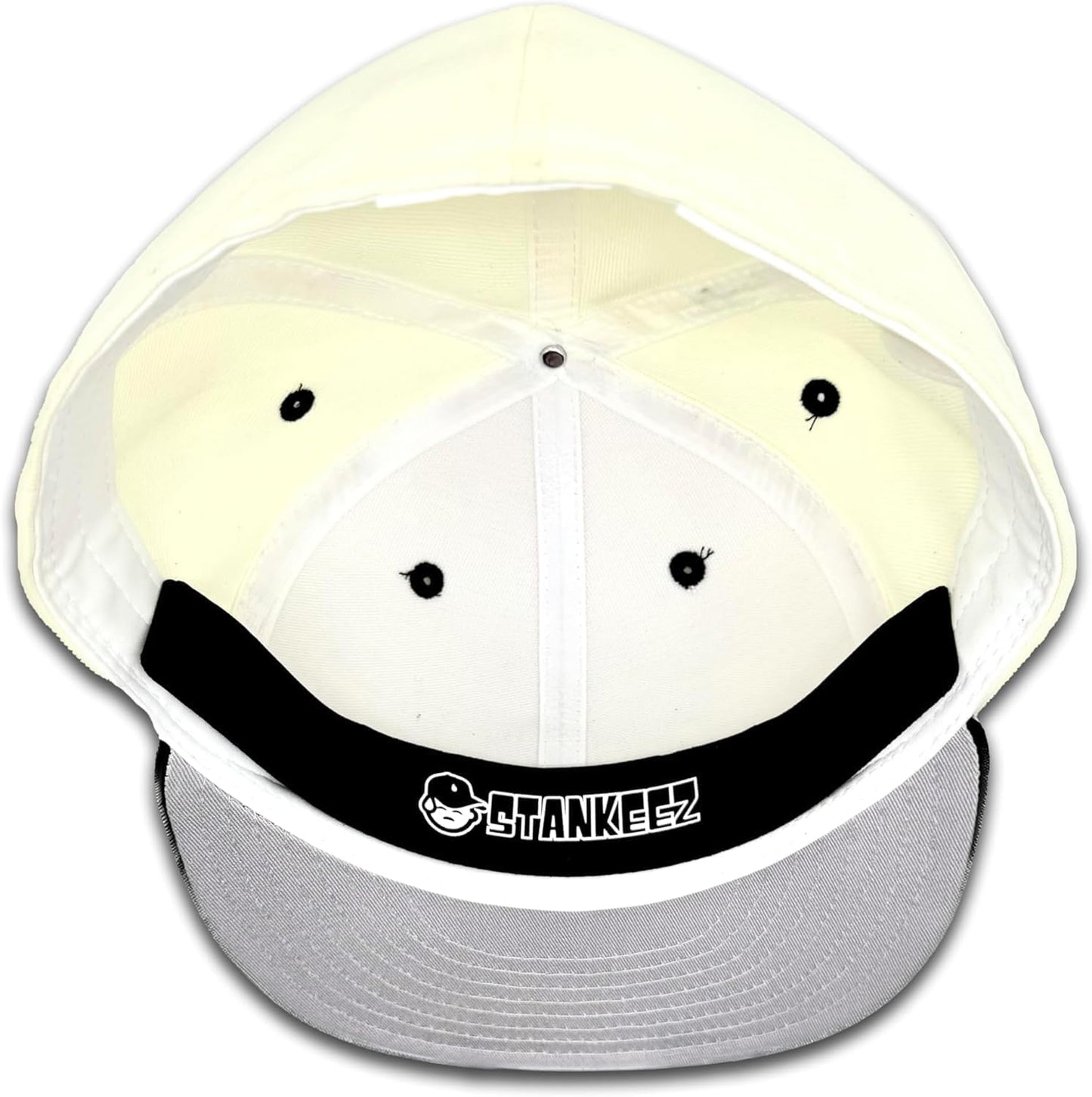 Stankeez Hat Liners - Reusable Sweat Shields for Hats - Hand Washable & Non-Adhesive - Black