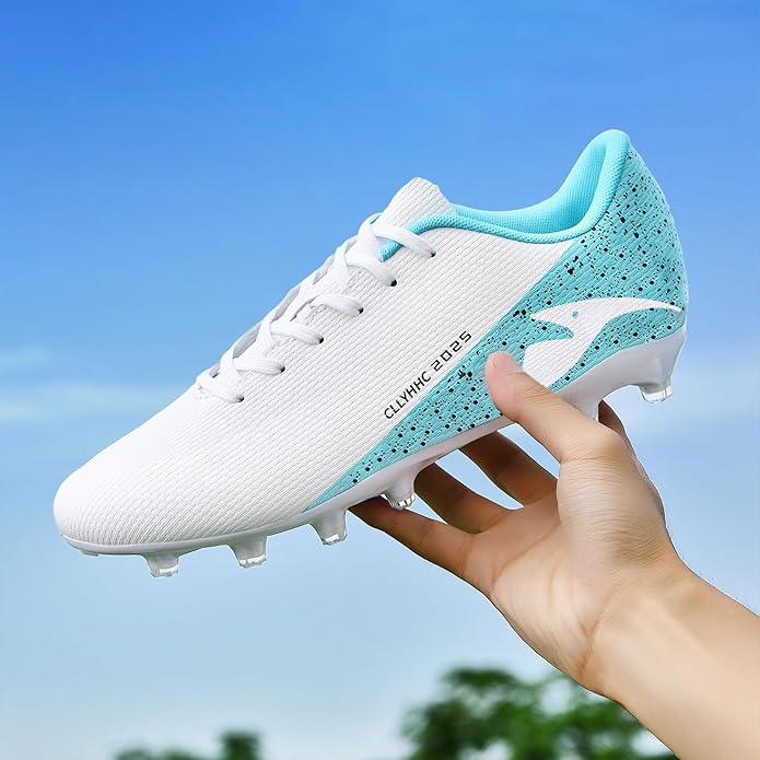 Mens Soccer Shoes Womens Indoor Outdoor Football Cleats Unisex Baseball Turf Shoe Youth Rugby Adult AG FG TF Football Boots Wide Training Sneaker