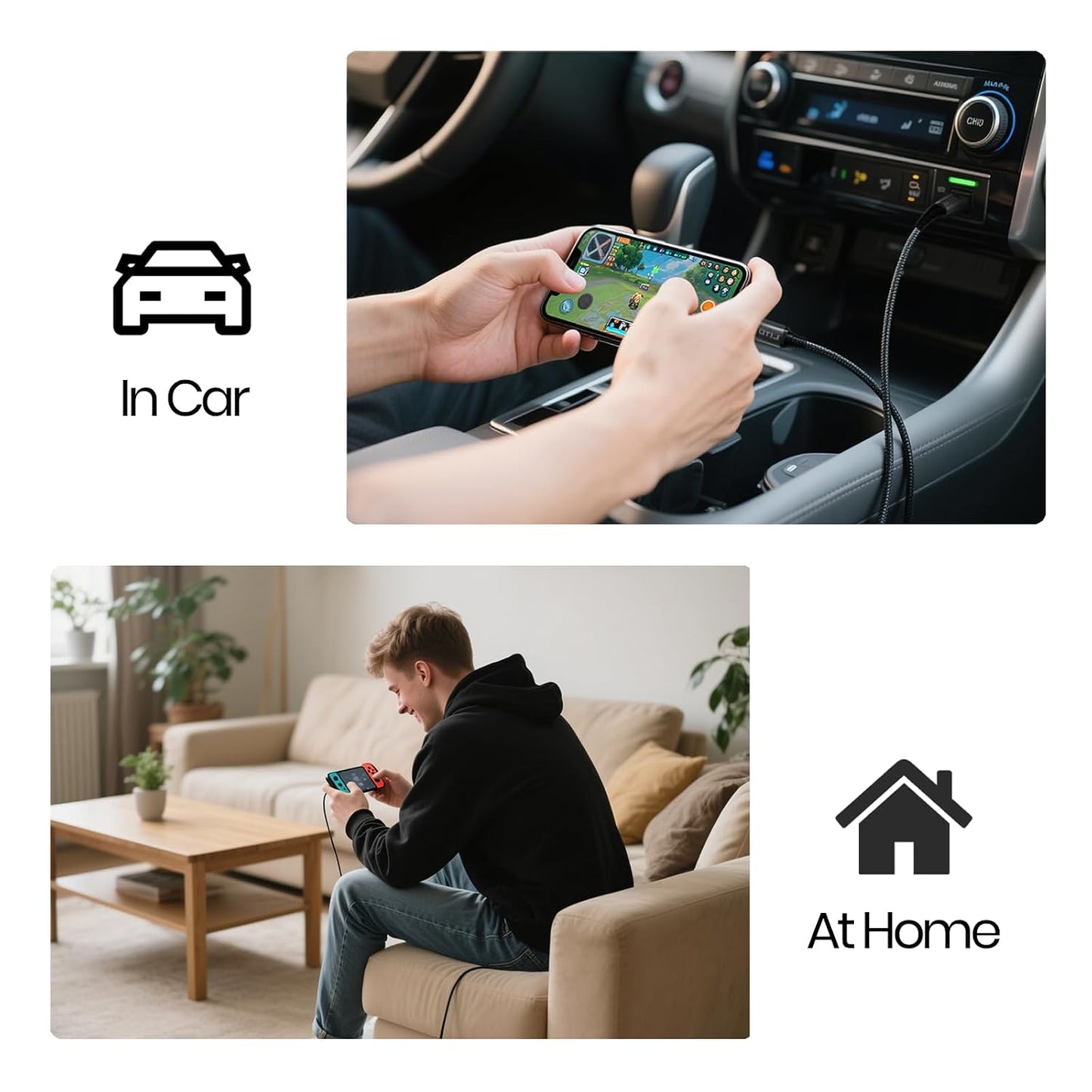 2-Pack 3.3FT, 60W 17 16 15 S25 S24, LITO USB C to USB C Cable PD Fast Charger for iPhone Pro Max, Samsung Galaxy iPad