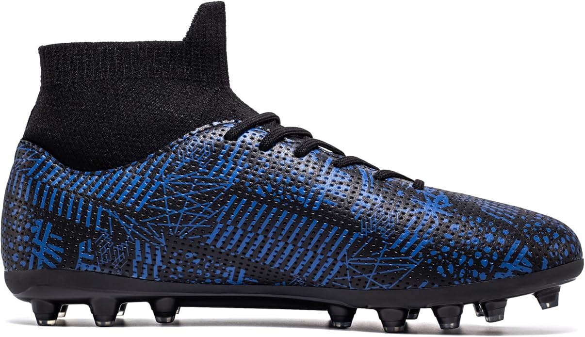 Adult Soccer Cleats Men Lightweight Football Boots Breathable Professional Sneaker Sport Athletic Ground Football Shoes