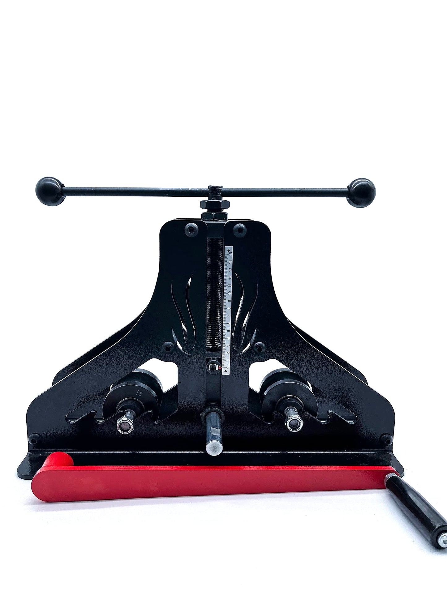 Manual Tube Pipe Roller Bender, High Precision Tubing Pipe Bender, one set of 1-1/2" round tube roller