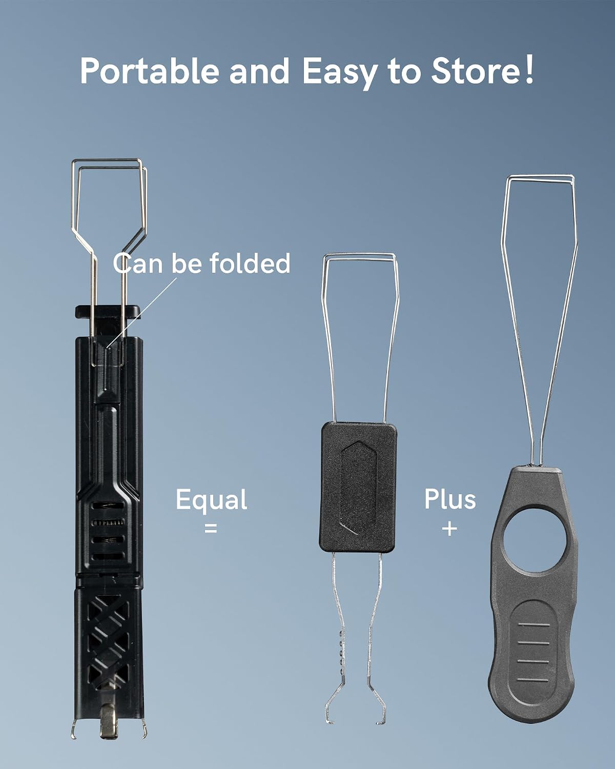 Keymatic 2-in-1 4-Claw Switch Puller and Keycap Puller for Mechanical Keyboard, Key Switch with Grip, One-Press Eject