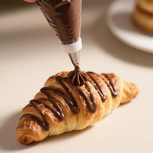 HOMIOVE 18-Inch Disposable Pastry Piping Bags - 100-Pack Thick Anti-Burst Icing Bags for Decorating Cakes & Cupcakes