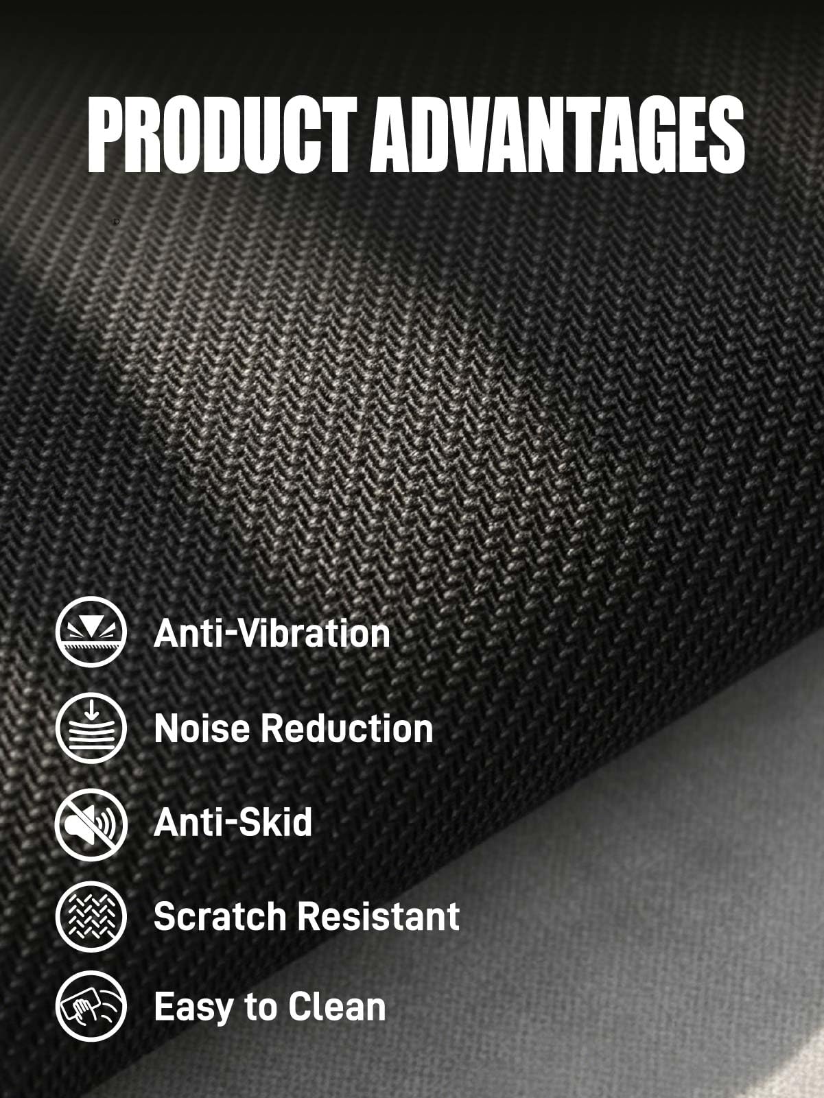 Pink Non-Slip Anti Vibration Mat for Vibration Plate Machine, Noise Reducing Floor Carpet Protector Pad & Exercise Accessory for Most Vibration Platform Machines (Only 1PC Pink Mat)