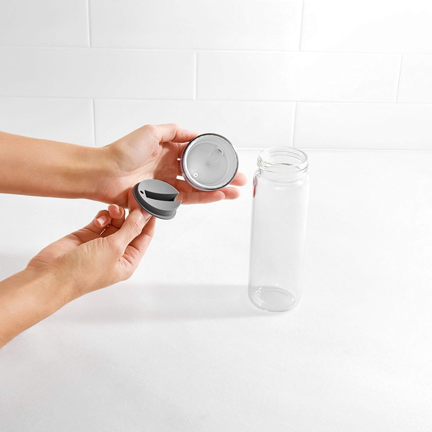 OXO Good Grips 12 Oz Precision Pour Glass Oil Dispenser - Effortless Control & Mess-Free Pouring