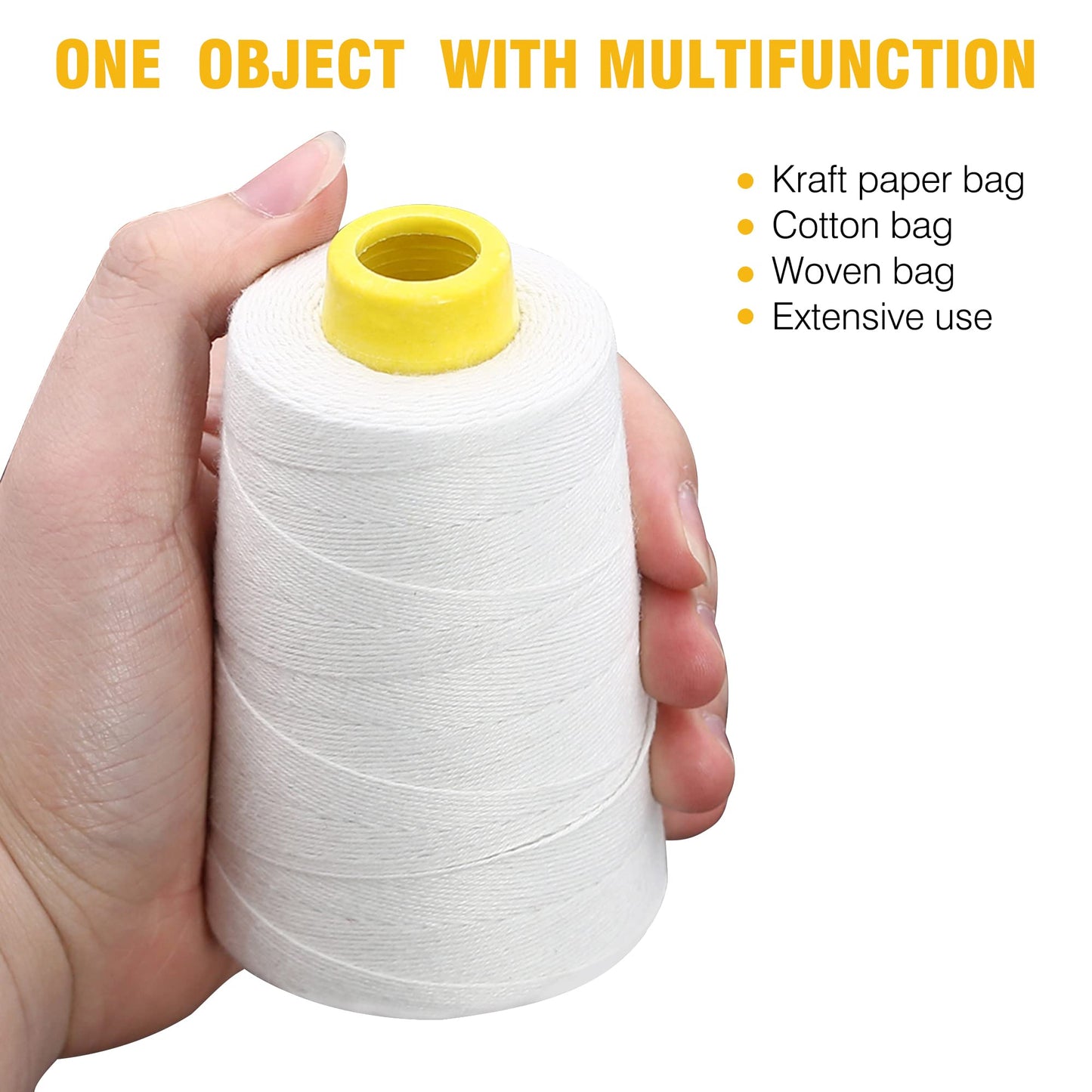 Prepare 10pcs Needles & 6 Spools of Thread for GS8-015 Bag Closing Machine