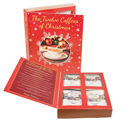 Coffee Masters - The Twelve Sips of Christmas Coffee Variety Pack | 12 Count Gift Set