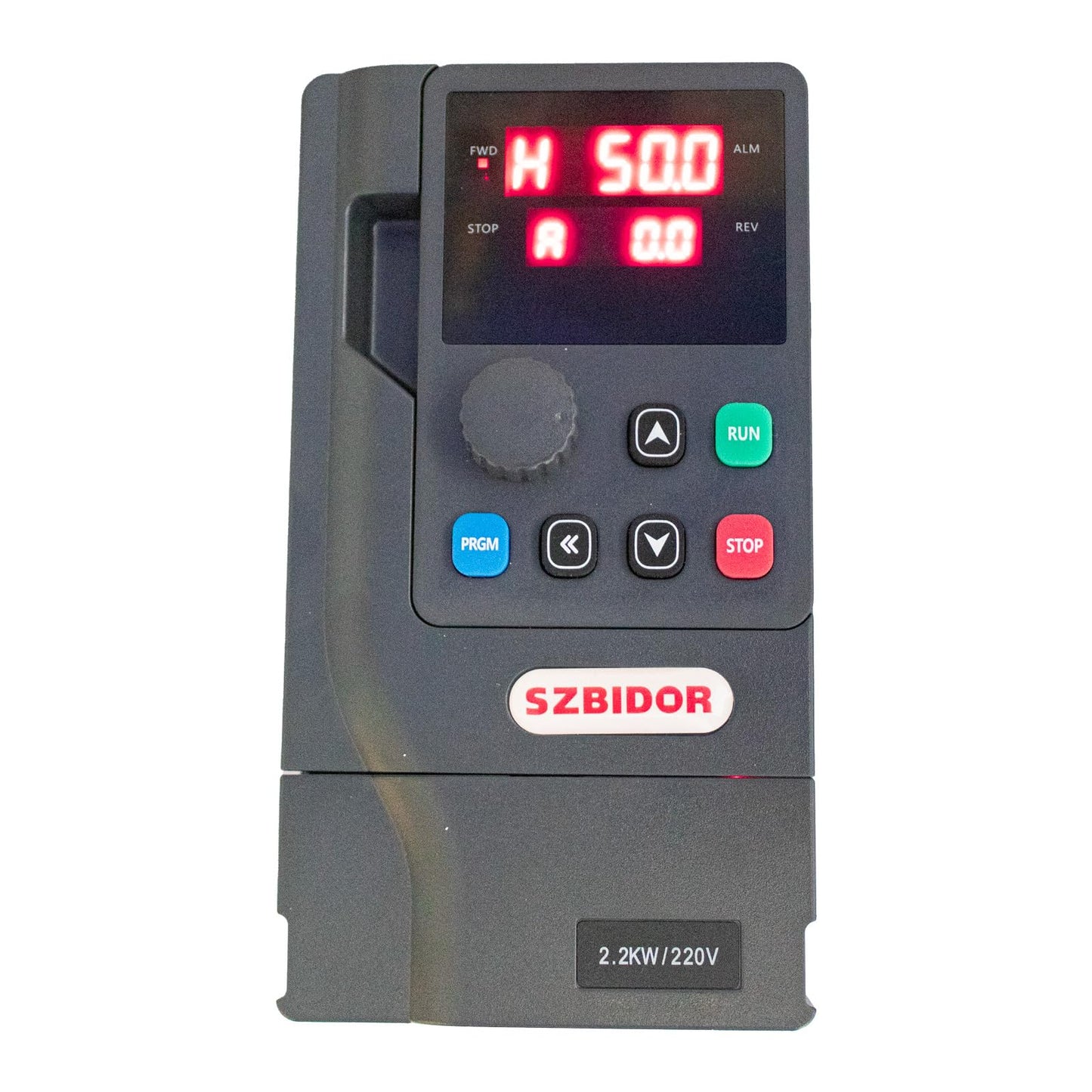 SZBIDOR Variable Frequency Drive 4KW 5HP 18A, 220V AC Motor Single Phase to 3 Phase Converter Controller Inverter for 3-Phase Motor Speed Control, Compatible with Pumps, Fans, Conveyors