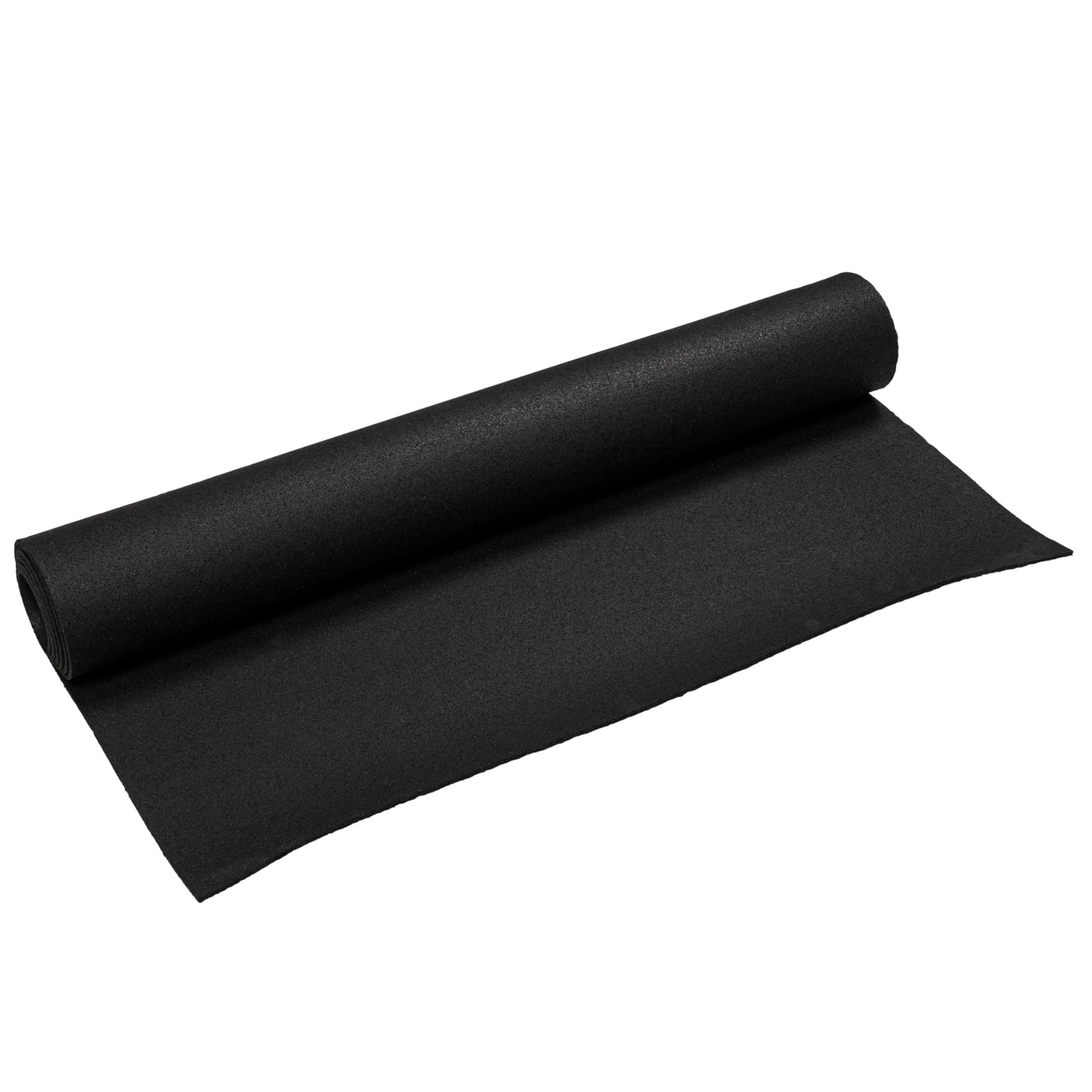 MSI Rubber Utility Mat 60" W x 96" L x 0.24" Thick - Non-Slip, Anti-Fatigue, Heat Resistant - Ideal for Gym Floors, Garages, Stables, Indoor & Outdoor Use - Heavy-Duty & Durable Protection