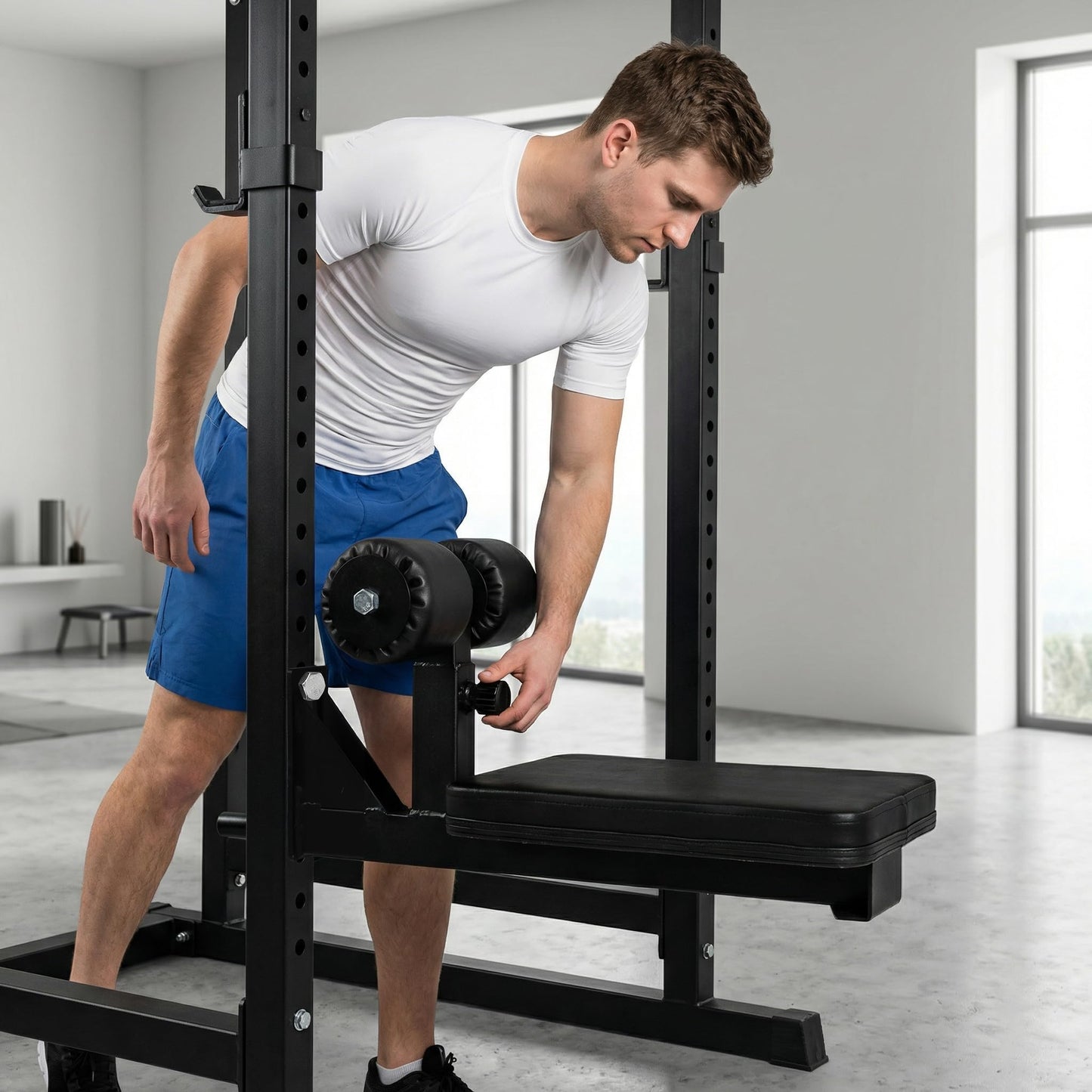 LAT Pull Seat - Adjustable Pull Down Seat Attachment -Converts Machine into LAT Pulldown Station