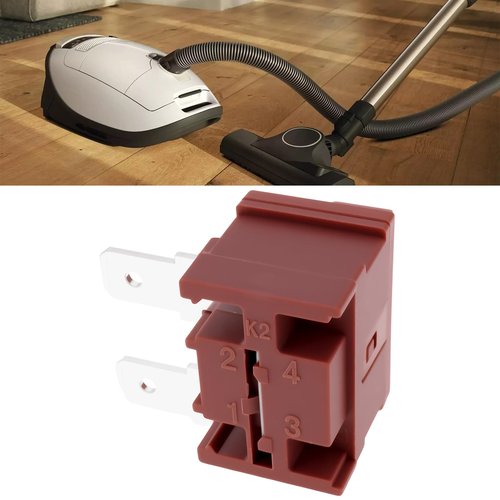 ECSiNG 2Pcs On Off Power Button Switch Compatible with Miele C1 C2 C3 Vacuum Cleaner Hoover Power Block