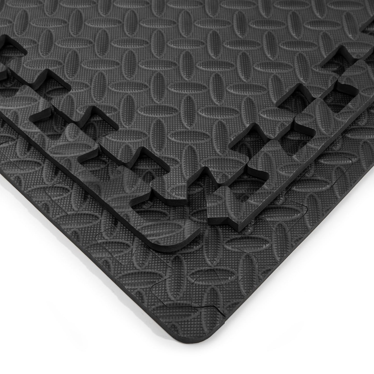 Art3d Eva Puzzle Exercise Mats, 24"x24" x 1/2” Thick Foam Interlocking Tiles for Gyms, Flooring, Workout, Gym Equipments, Pack of 6