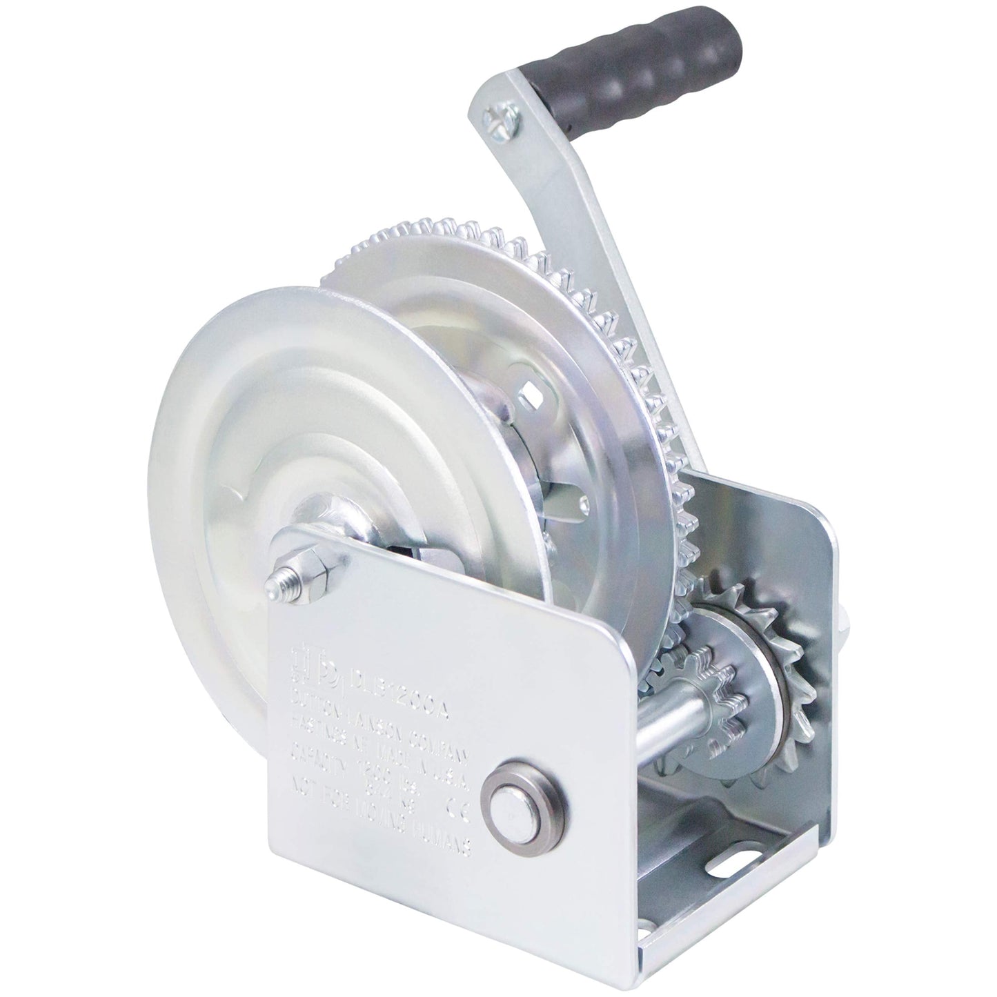 Dutton-Lainson Company - Brake Winch - 350 to 2500 lb Capacity - Rust-Resistant and Power Coated Finish for Heavy Equipment, Hauling and Lifting Operations - Made in USA