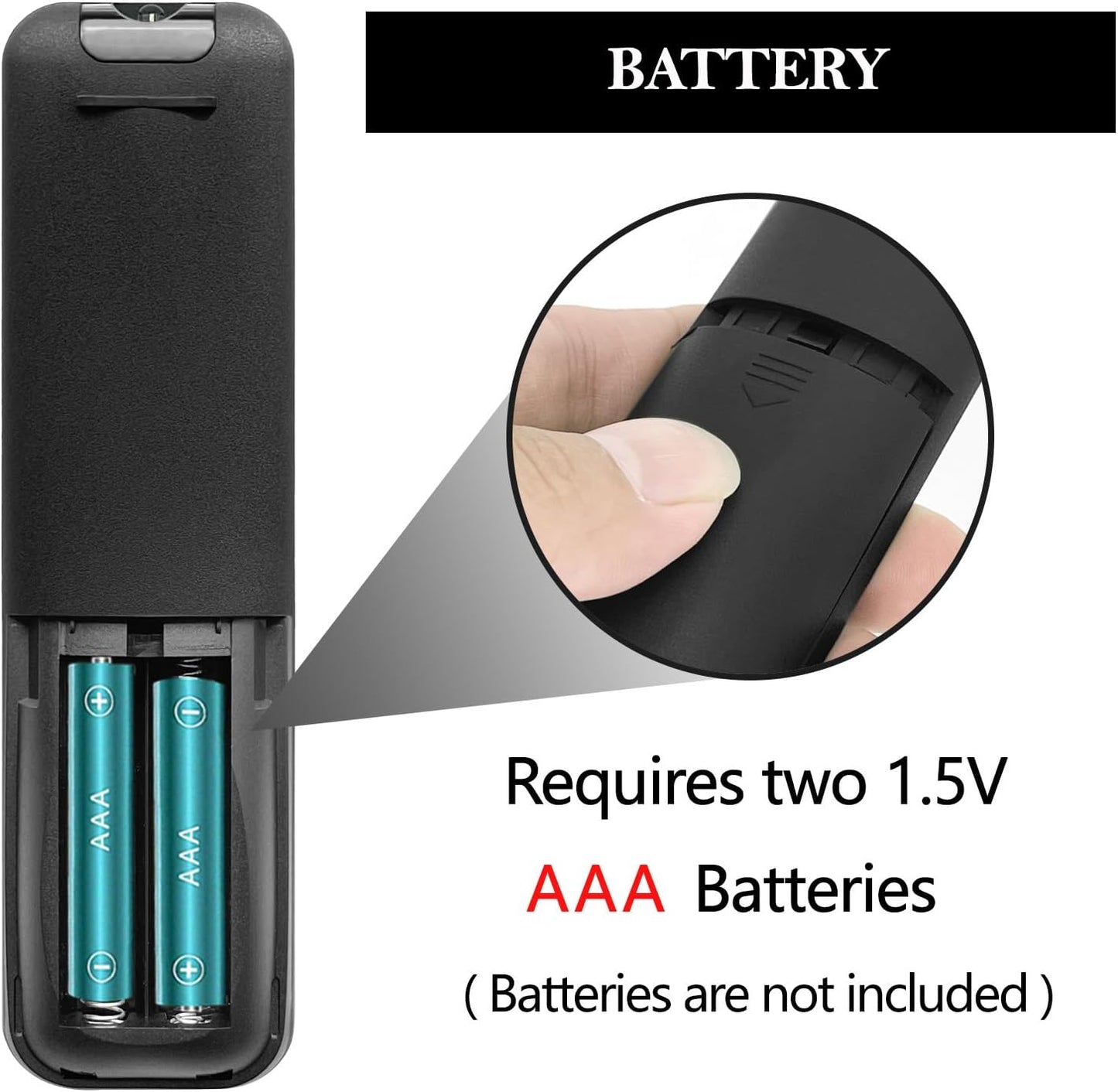 JISIZKY X3 Replacement Remote Control Compatible with XuanPad Mini Portable Movie Projector