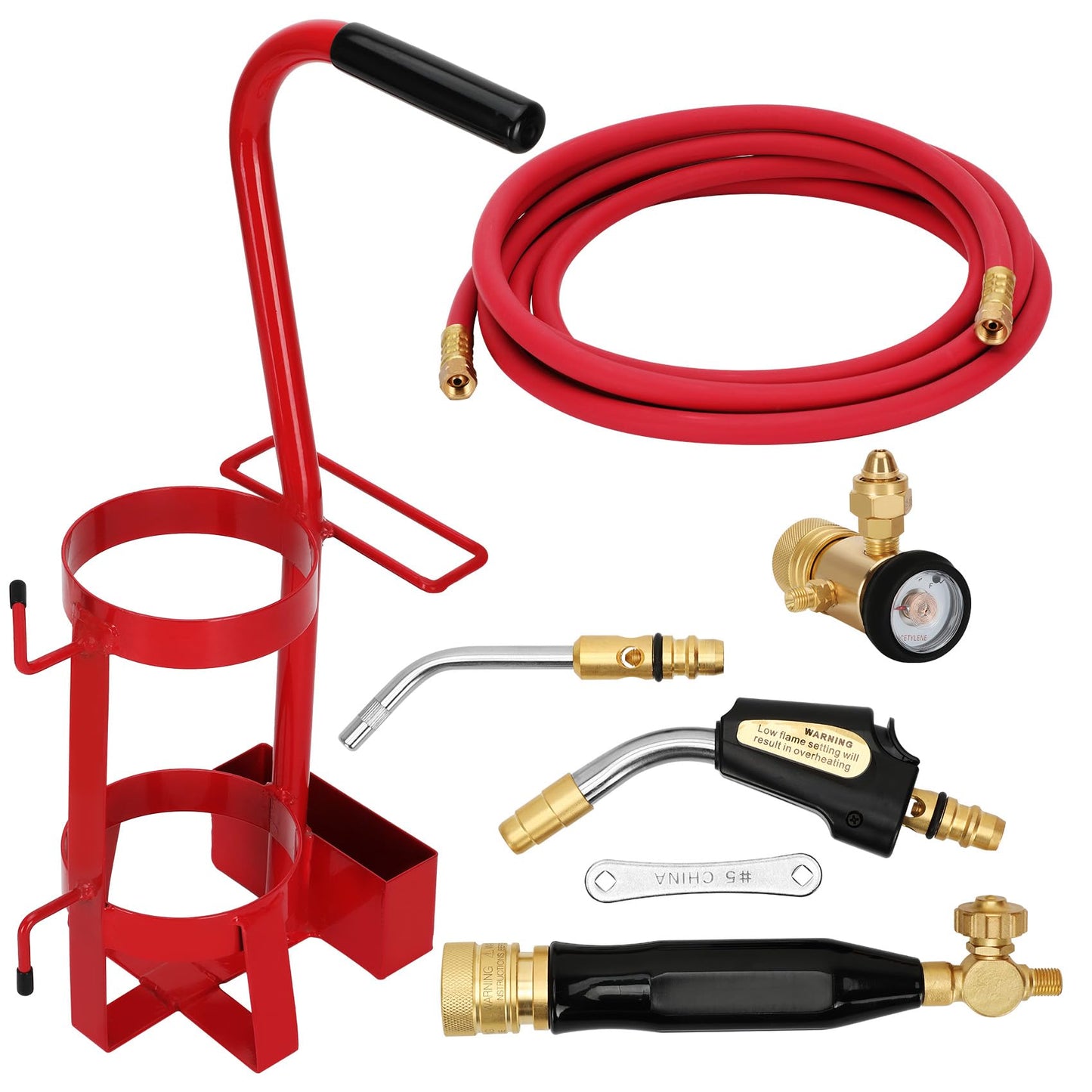 TDLX 2003MC, Air Acetylene Torch Kits, PL-8ADLX-MC Extreme Air Acetylene Kit 0386-0834, For "MC" size acetylene tanks.