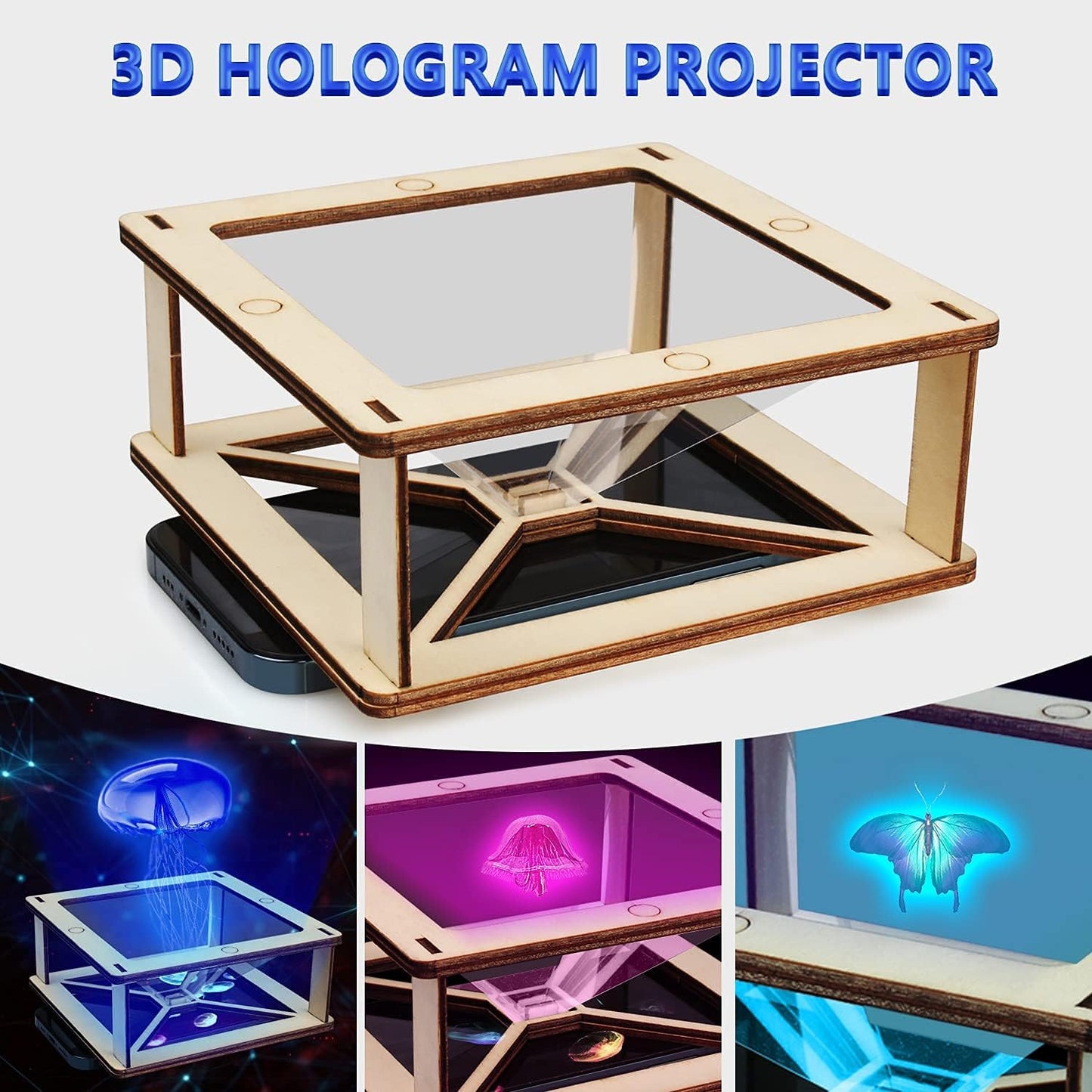 Poraxy 6 in 1 STEM Kits for Kids | Educational Science Projects & 3D Wooden Puzzles | Ages 8-13