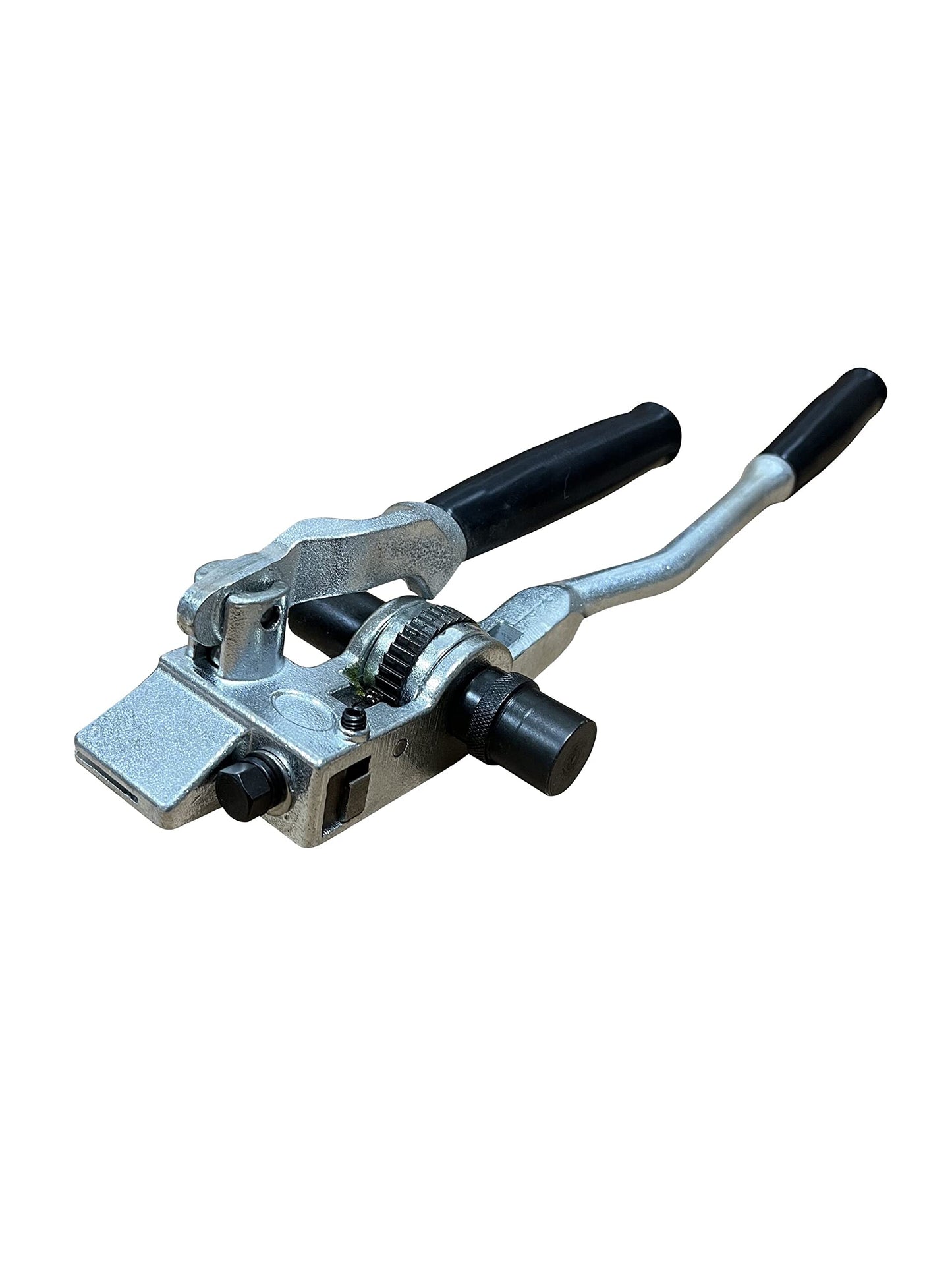 VOTOER 2-in-1 Stainless Steel Strapping Tensioner Piler Banding Tools, Fastening Cutting and Hammering Straps Packing Machine for 6.4-20mm Strap