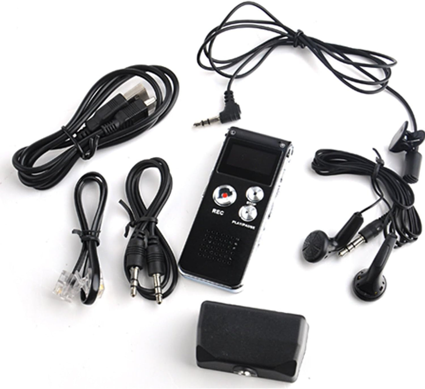 2015 4G 4GB 650HR MP3 Cred-Deal Steel New Digital Audio Voice Recorder Dictaphone Player FM