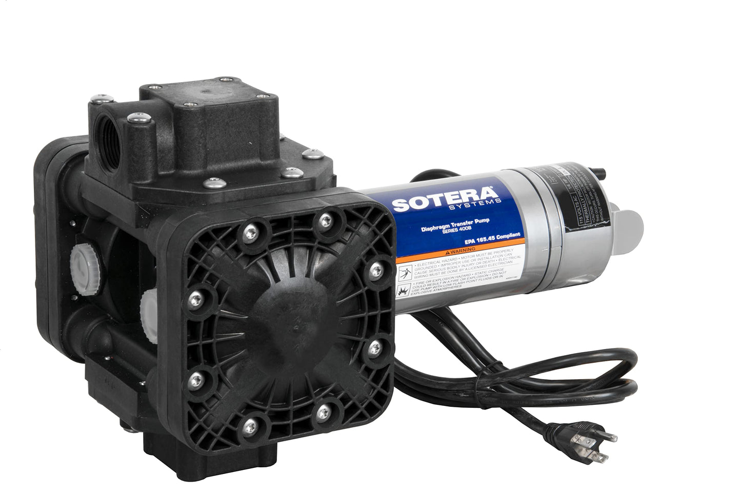 Sotera Chemical Transfer Pump w/Discharge Hose & Manual Nozzle