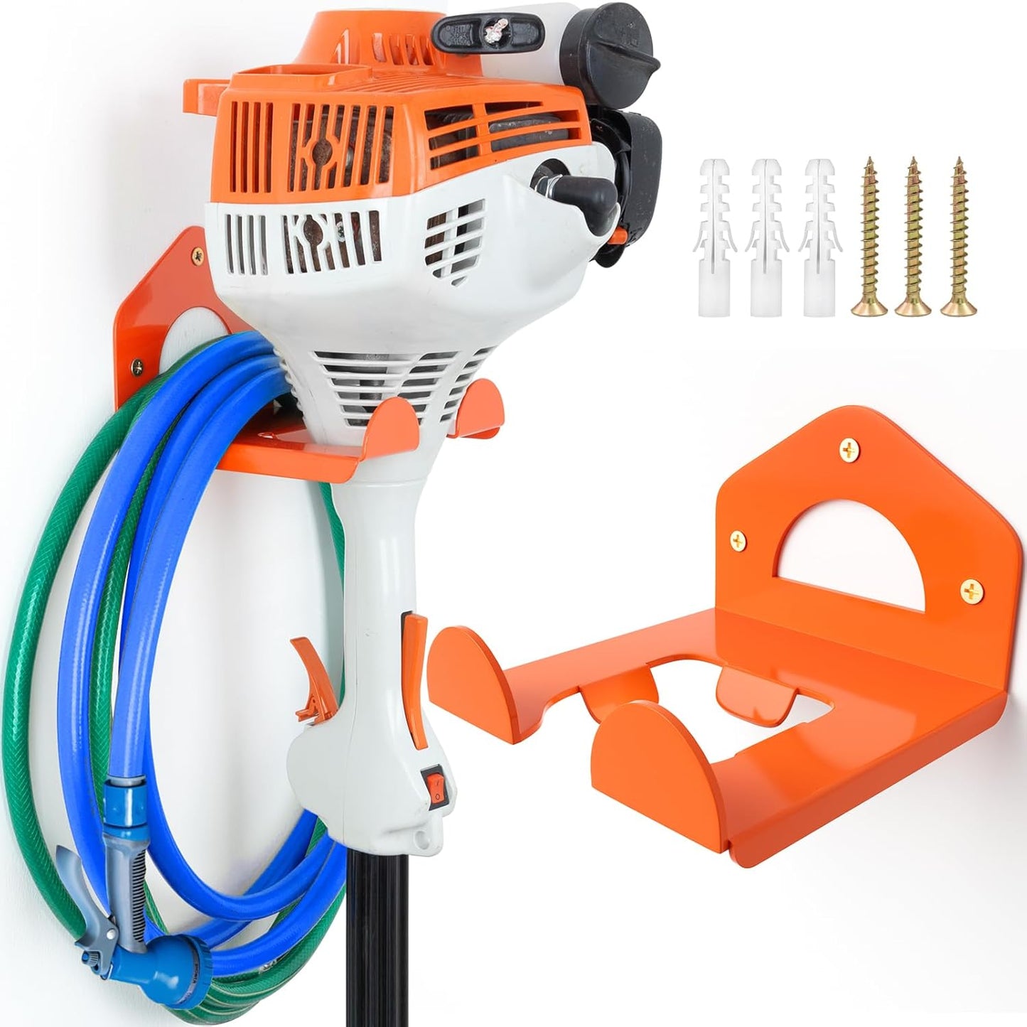 Reliahom Heavy Duty Garage Organization Weed Eater Hanger - Tool Organizer for Trimmers | 1 Pack