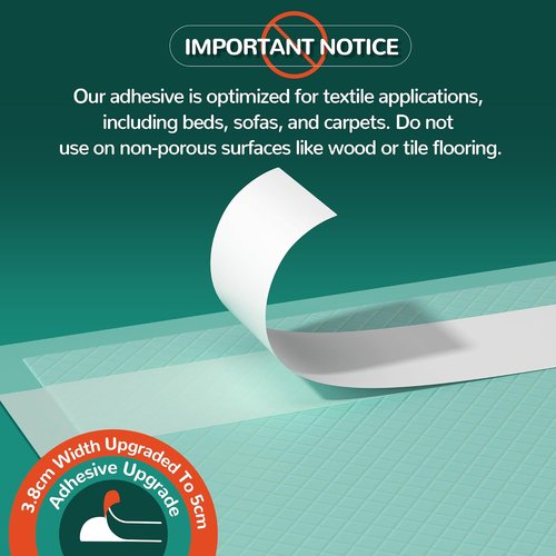 MILDPLUS Disposable Bed Pads - Extra Large 30''x36'' Incontinence Underpads with Adhesive Strips - 30 Count