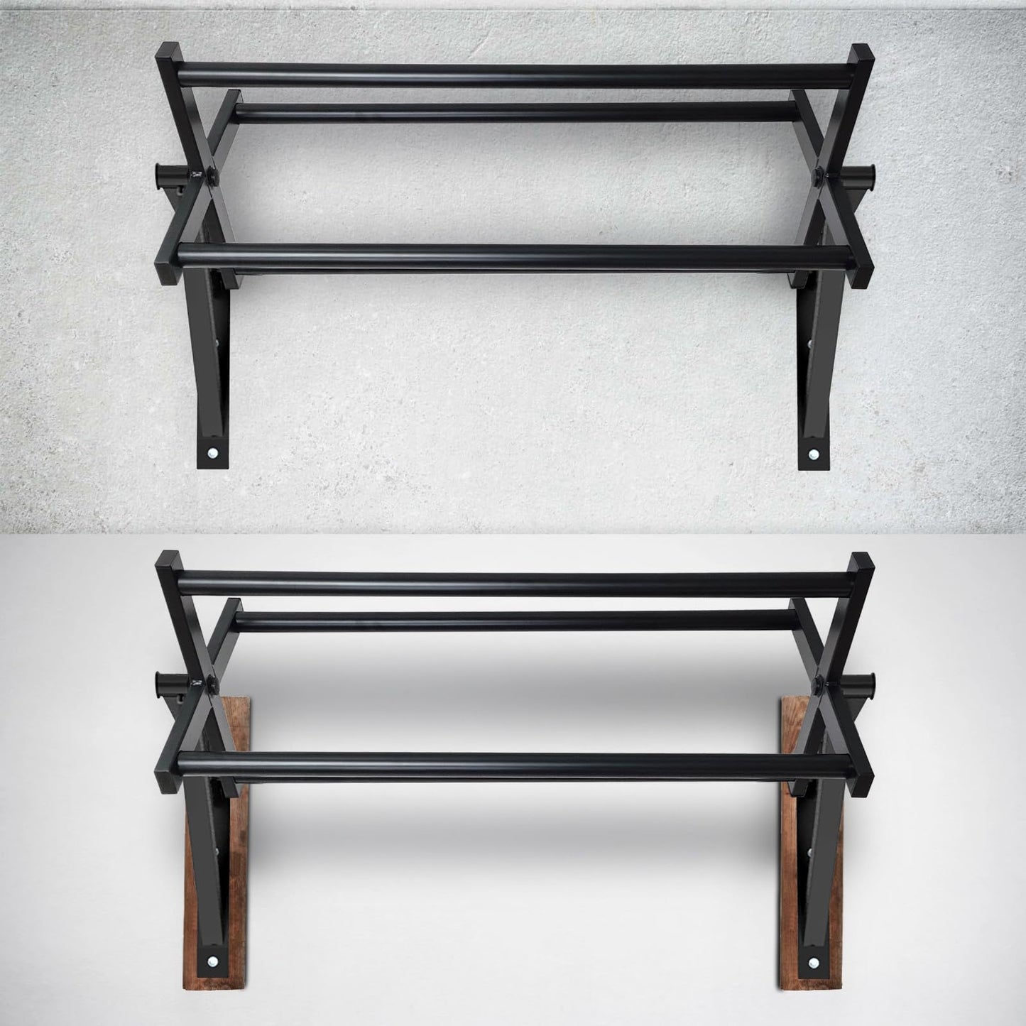 BDL Wall Mounted Rotating Pull Up Bar Speed Climbing Chin Up Bar Wall-Mounted Training Frame, Rotate or Fix Bar for Climbing Training Supports to 440 Lbs