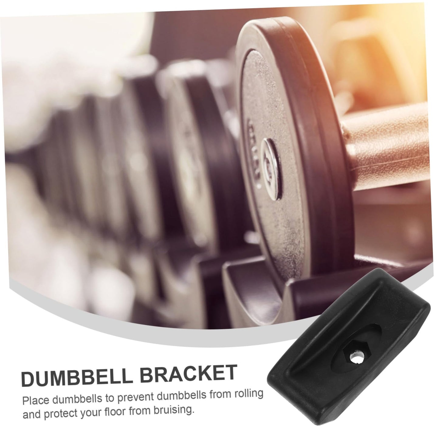 16 Pcs Dumbbell Saddles Dumbbell Cradles Replacement Racks Racks Plastic Cradles