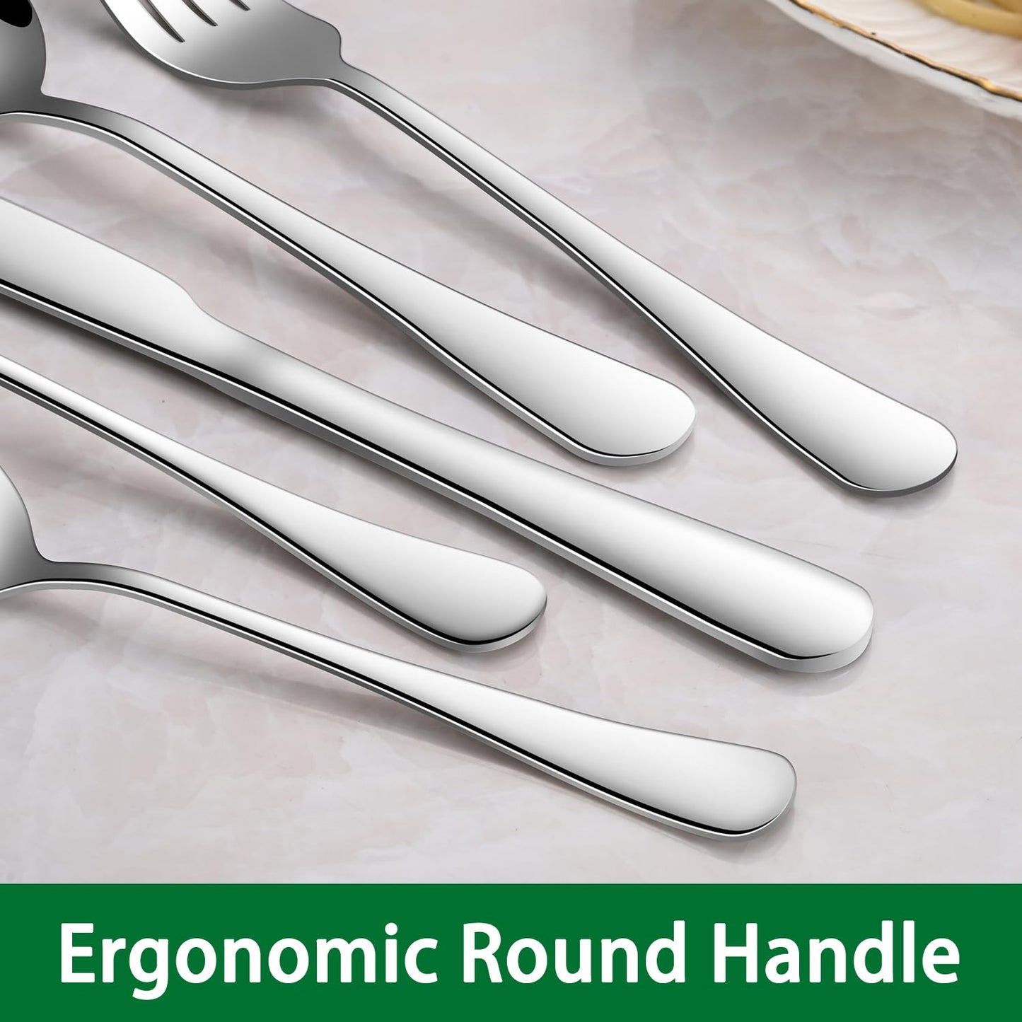 8-Piece 6.7 Inches Stainless Steel Tea Spoon,Durable Dishwasher Safe Teaspoons,Silverware Dessert Spoons For Kitchen,Small Spoons For Restaurant,Hotel