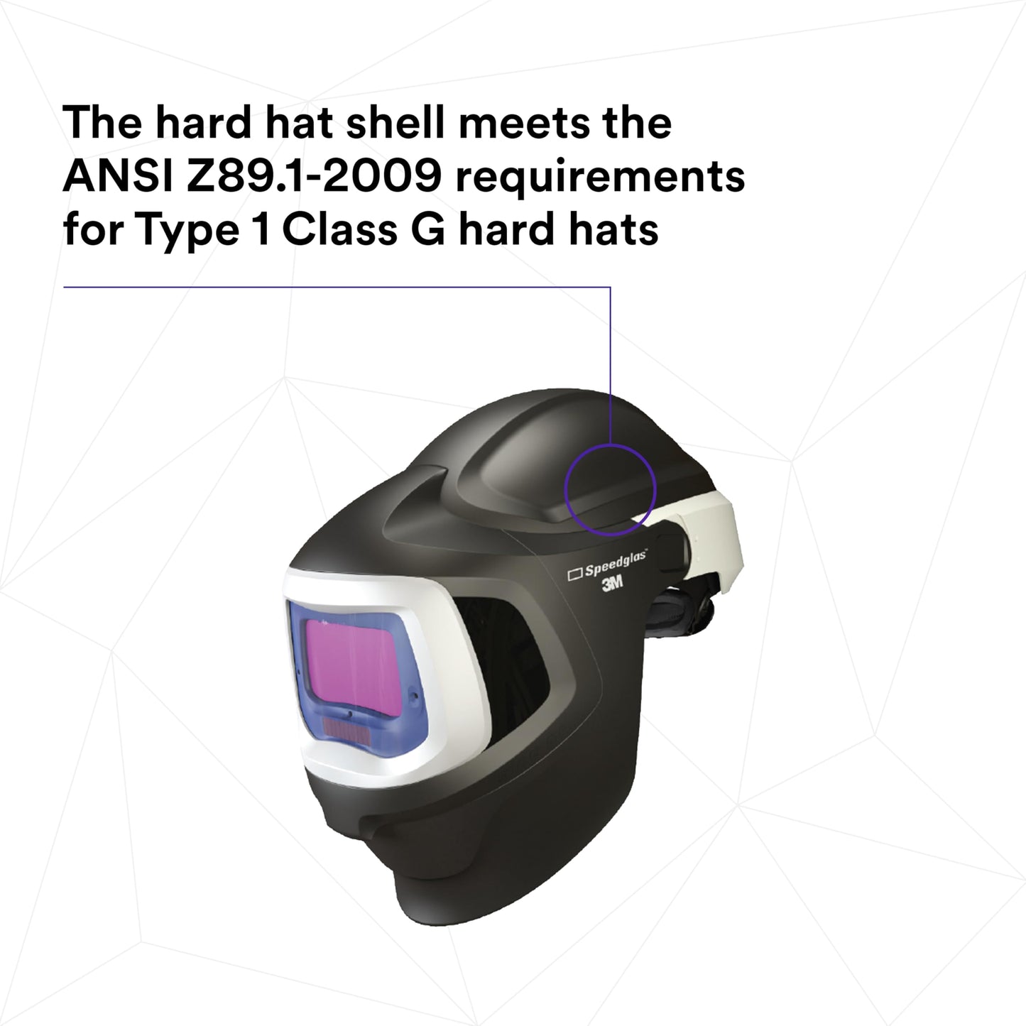 3M Adflo Powered Air Purifying Respirator HE System w 3M Speedglas Welding Helmet 9100 MP 37-1101-30iSW, 1 ea/Case