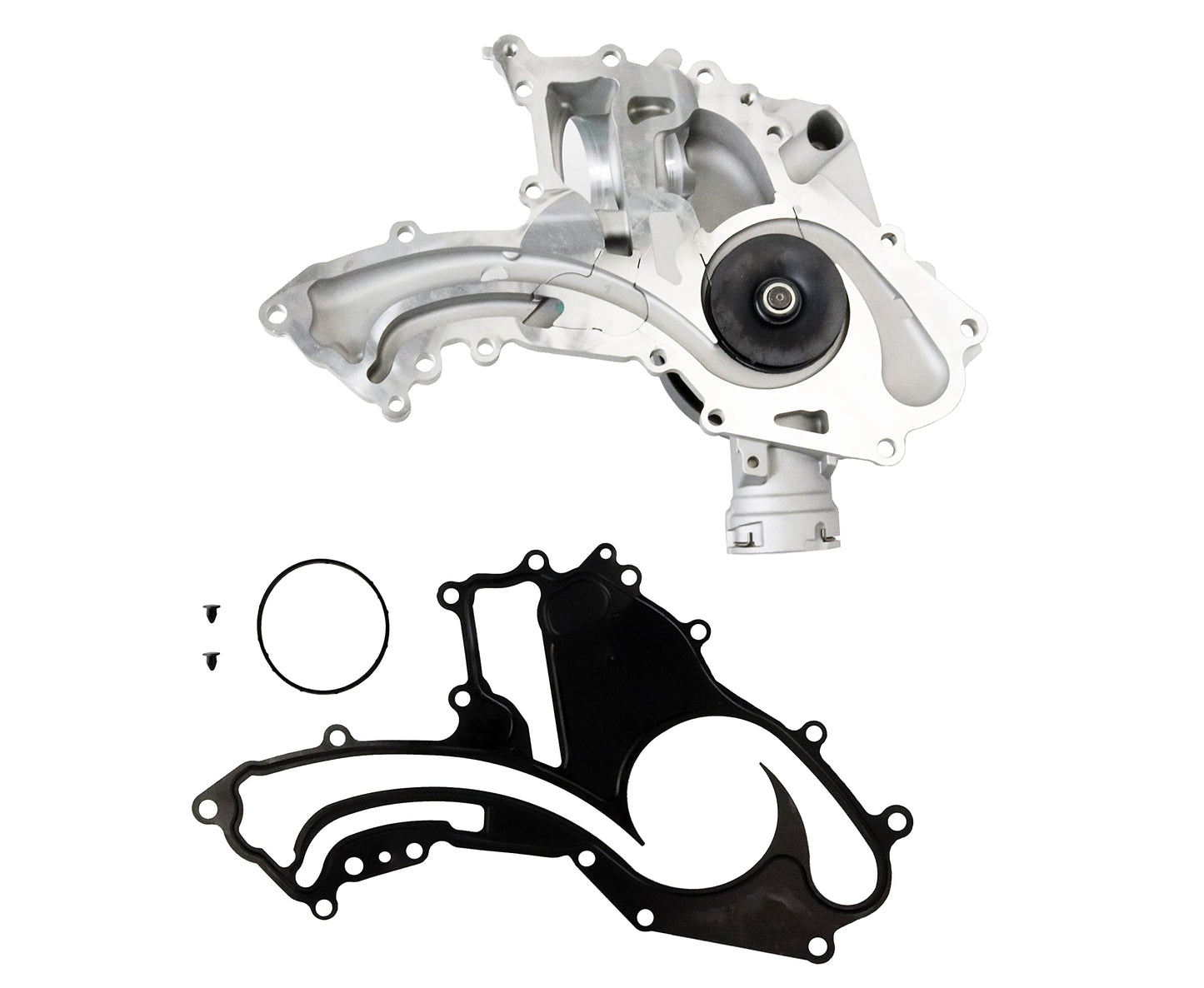 DNJ WP4450 Water Pump for 2011-2015 Mercedes-Benz CL550, CLS550, E550 4.7L V8 32V DOHC 4663cc