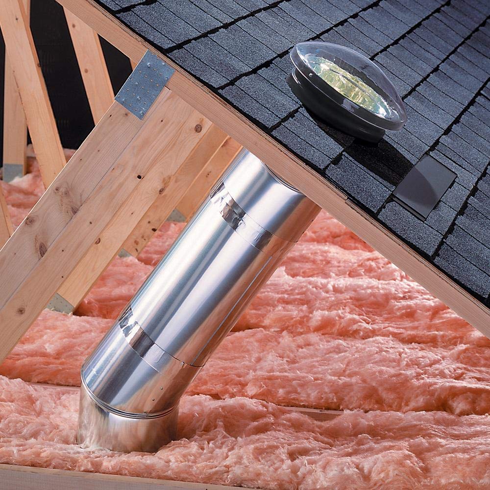 VELUX 10" Double Strength Acrylic Rigid Low-Profile Sun Tunnel Tubular Skylight