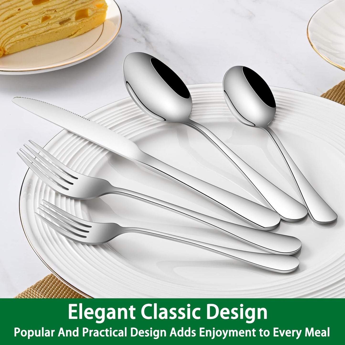 8-Piece 6.7 Inches Stainless Steel Tea Spoon,Durable Dishwasher Safe Teaspoons,Silverware Dessert Spoons For Kitchen,Small Spoons For Restaurant,Hotel