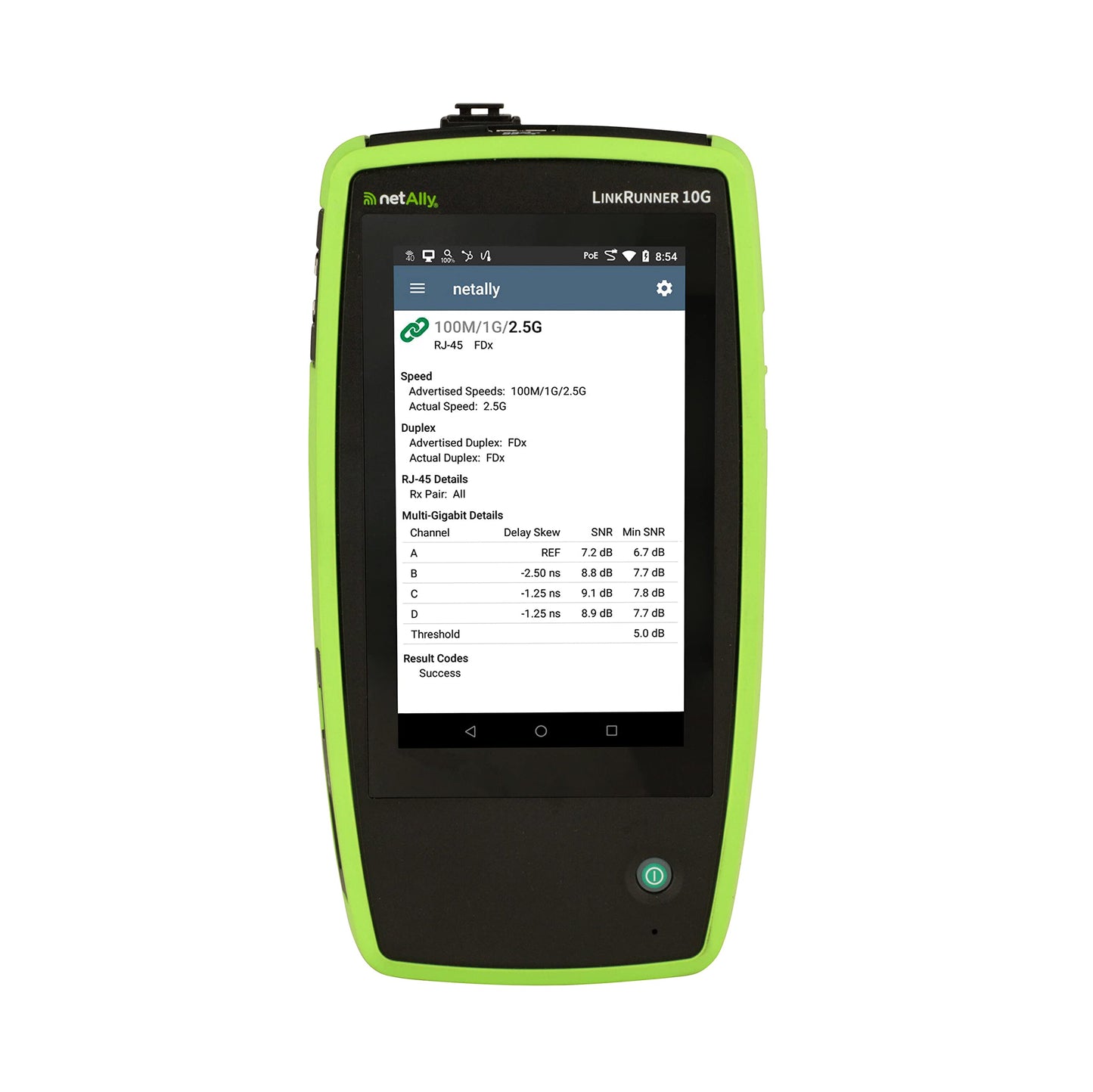 NetAlly LinkRunner 10G (LR10G-200) Professional Kit incl WIREVIEW Wire mapper #1-6 Advanced Multi-Gig (NBASE-T) and 10G Cable & Ethernet Network Tester for Copper and Fiber