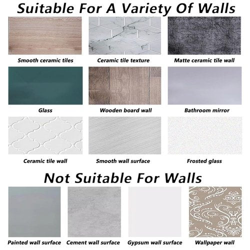 Mcckoys Foldable Hanging Laundry Baskets with Carry Handle Plastic Laundry Hamper Wall Adhesive Hanging Storage Basket Dirty Clothes Storage Bin Multi-function Storage Container Combo 2-piece Set